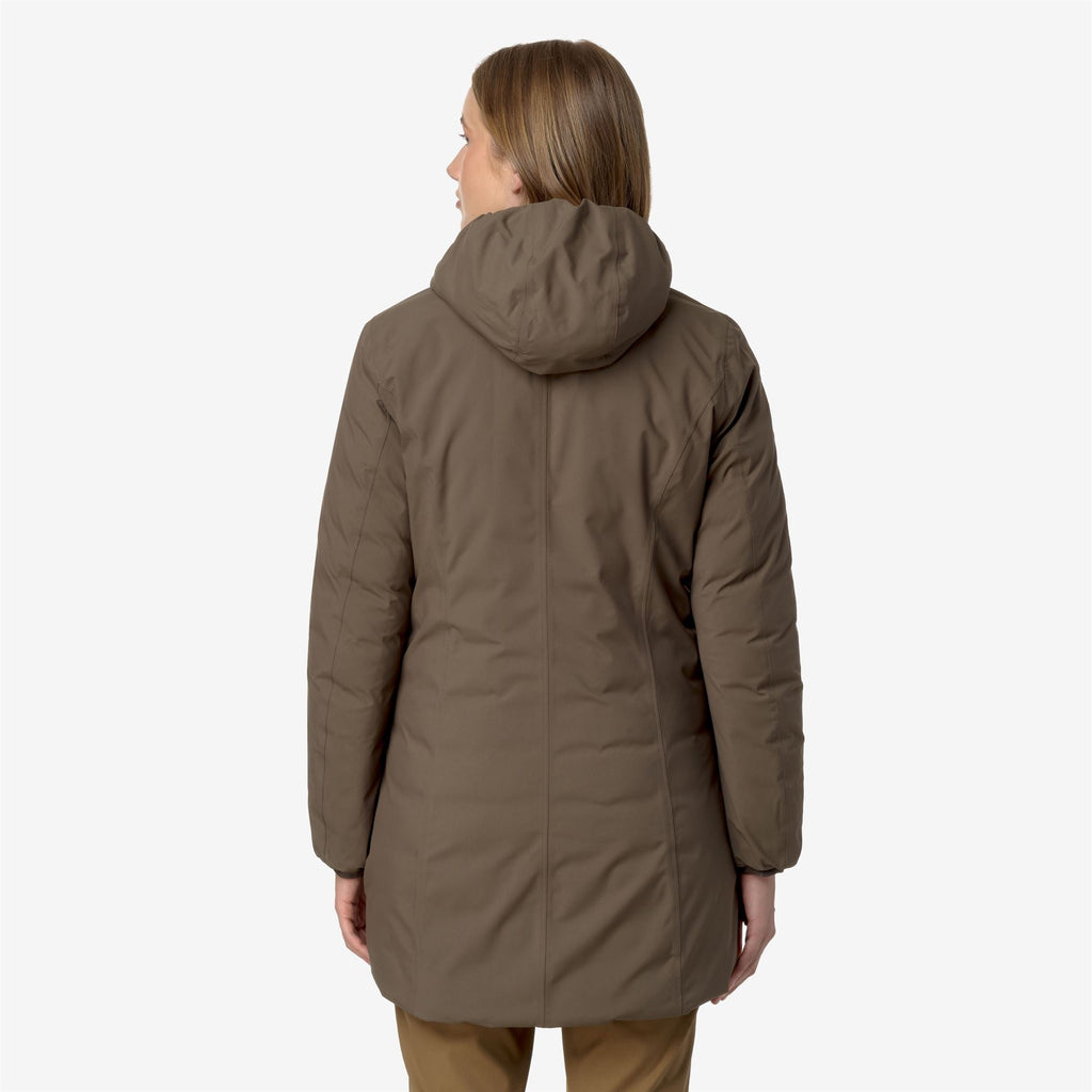 DENISE ST THERMO REVERSIBLE - Jackets - 3/4 LENGTH - Woman - BROWN G-PINK T