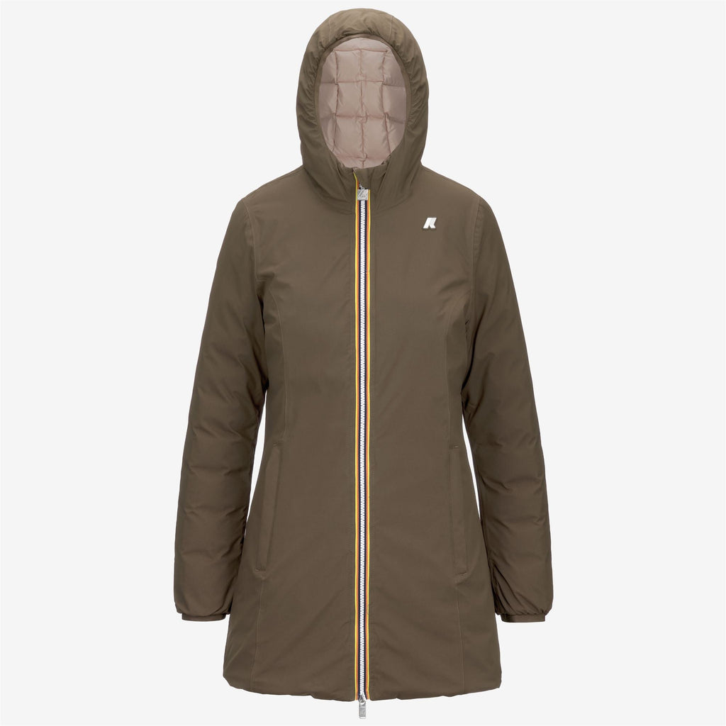 DENISE ST THERMO REVERSIBLE - Jackets - 3/4 LENGTH - Woman - BROWN G-PINK T