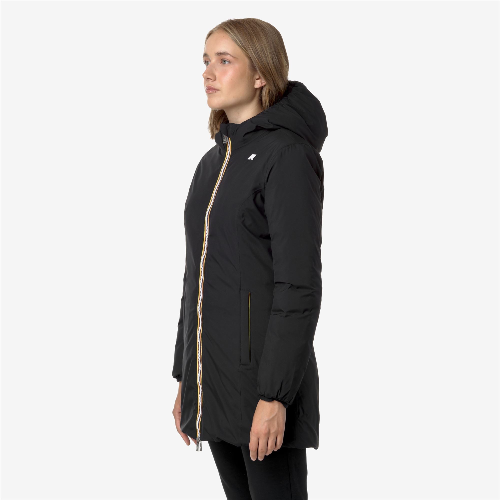 DENISE ST THERMO REVERSIBLE - Jackets - 3/4 LENGTH - Woman - BLACK P-GREEN C