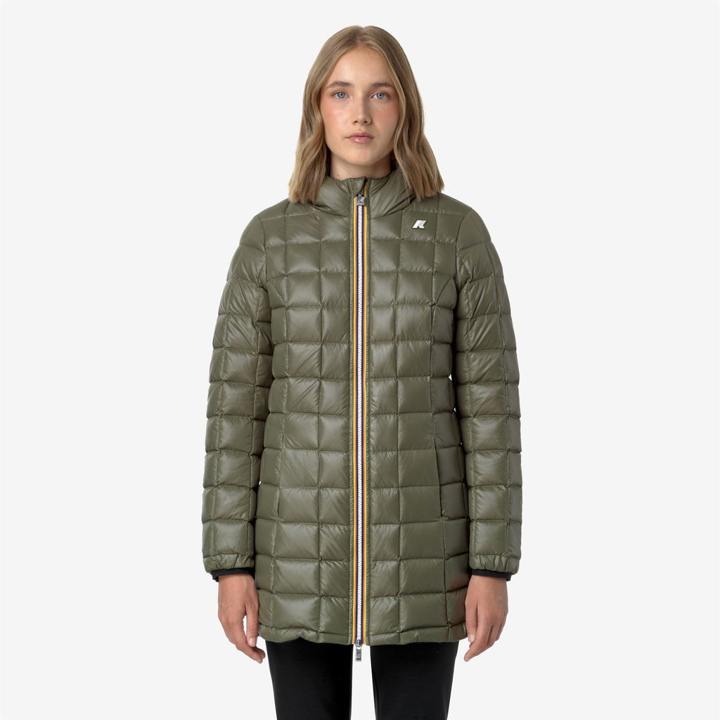 DENISE ST THERMO REVERSIBLE - Jackets - 3/4 LENGTH - Woman - BLACK P-GREEN C