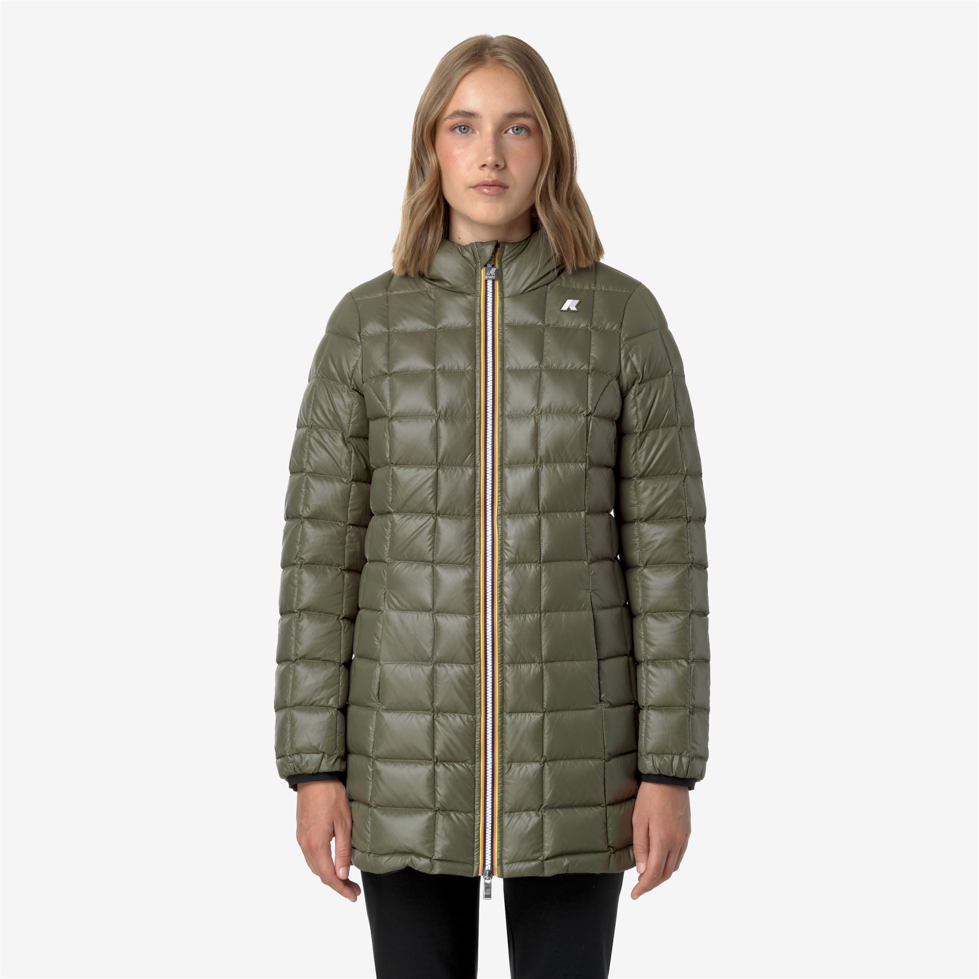DENISE ST THERMO REVERSIBLE - Jackets - 3/4 LENGTH - Woman - BLACK P-GREEN C