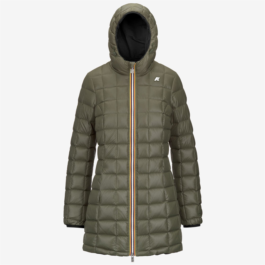 DENISE ST THERMO REVERSIBLE - Jackets - 3/4 LENGTH - Woman - BLACK P-GREEN C