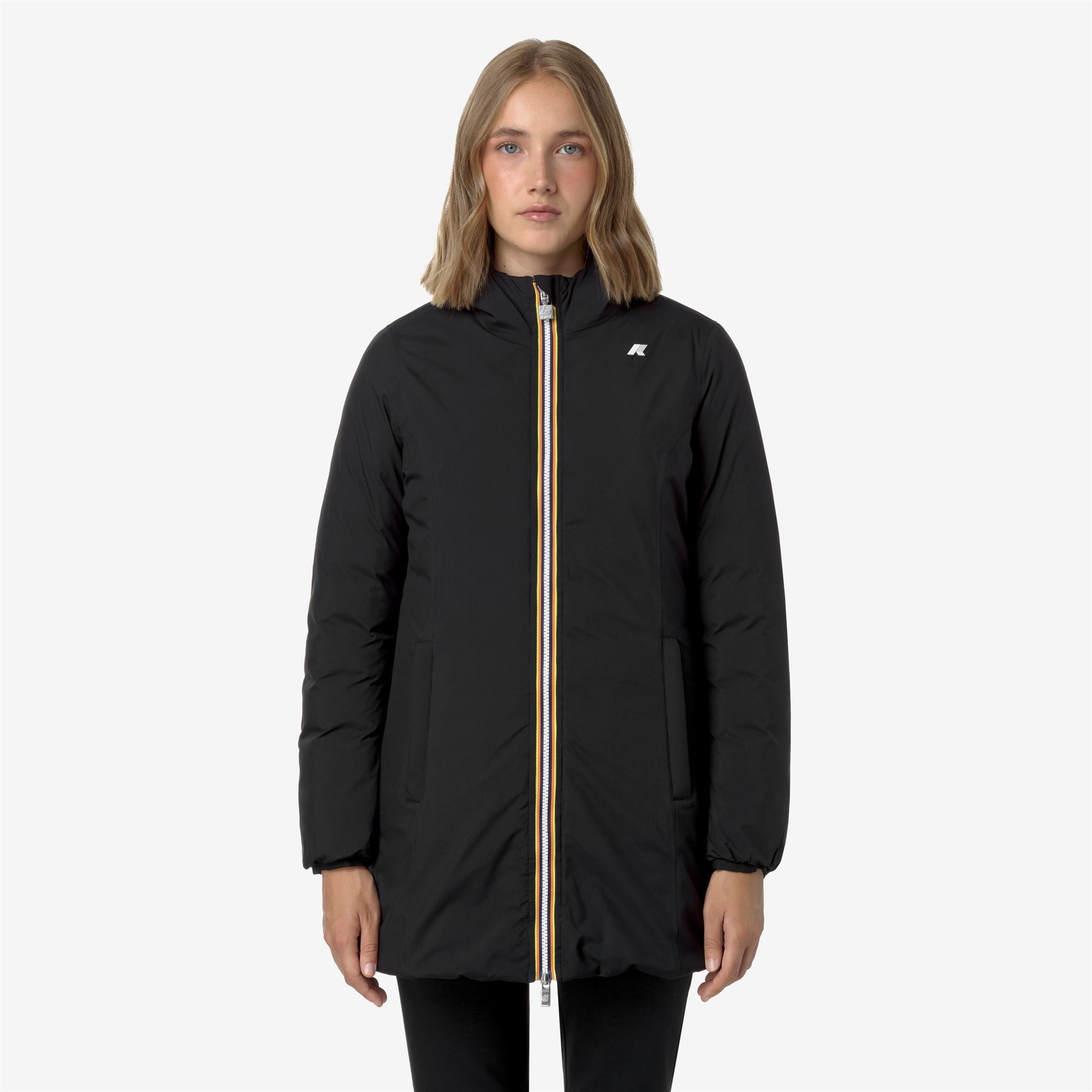 DENISE ST THERMO REVERSIBLE - Jackets - 3/4 LENGTH - Woman - BLACK P-GREEN C