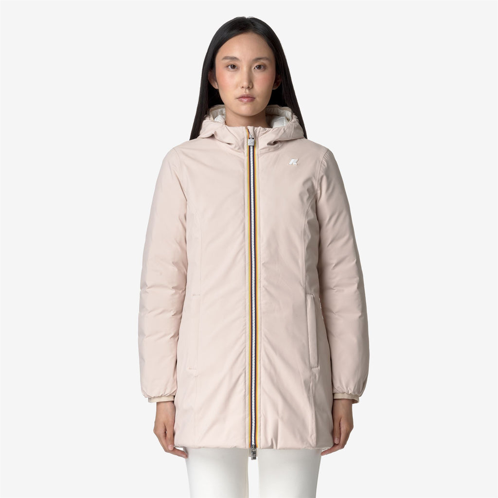 DENISE ST THERMO REVERSIBLE - Jackets - 3/4 LENGTH - Woman - PINK T-WHITE G