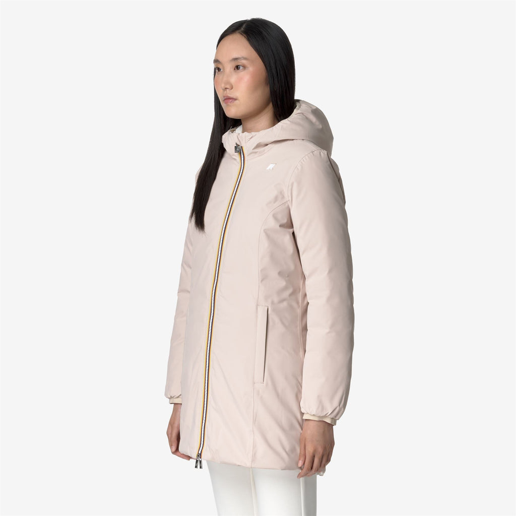 DENISE ST THERMO REVERSIBLE - Jackets - 3/4 LENGTH - Woman - PINK T-WHITE G