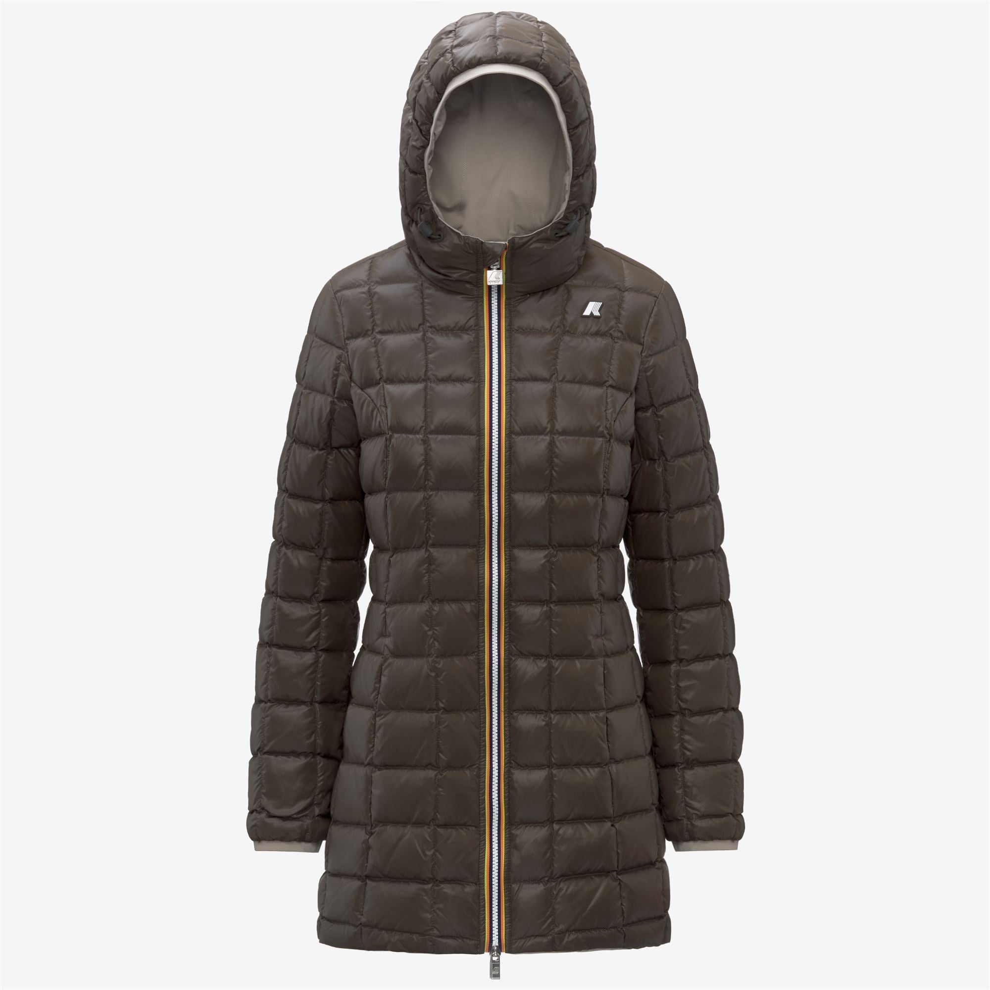 DENISE ST THERMO REVERSIBLE - Jackets - 3/4 LENGTH - Woman - BEIGE CASHMERE-BLACK OLIVE