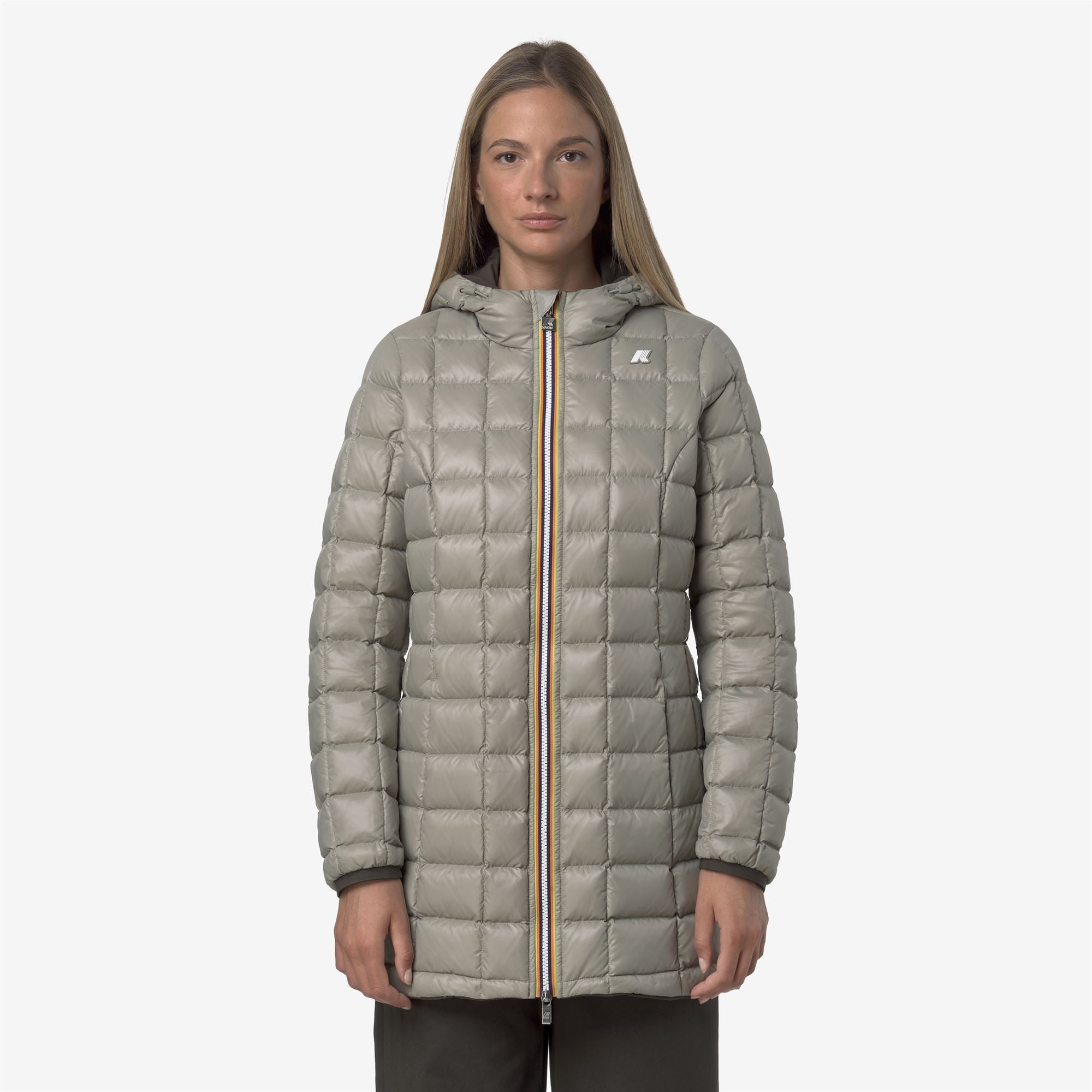 DENISE ST THERMO REVERSIBLE - Jackets - 3/4 LENGTH - Woman - BLACK OLIVE-GREEN OAK
