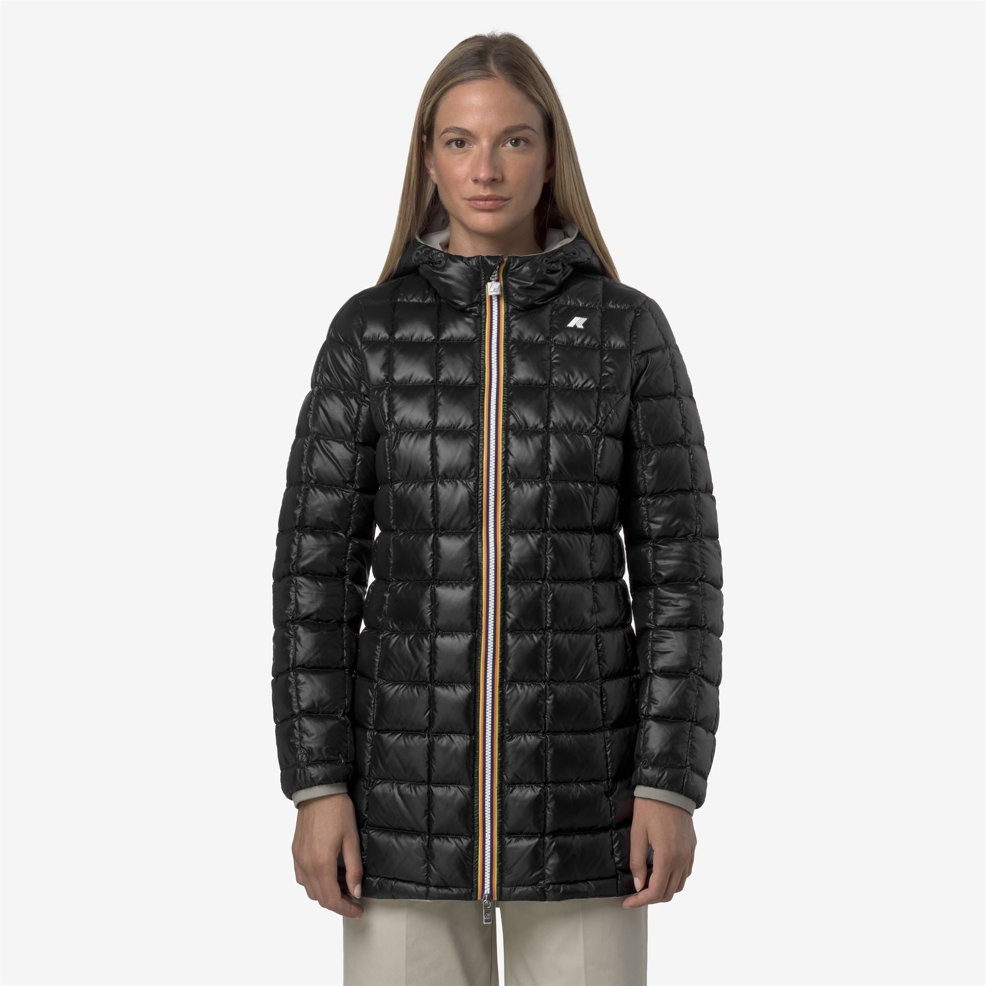 DENISE ST THERMO REVERSIBLE - Jackets - 3/4 LENGTH - Woman - GREEN OAK-BLACK PURE