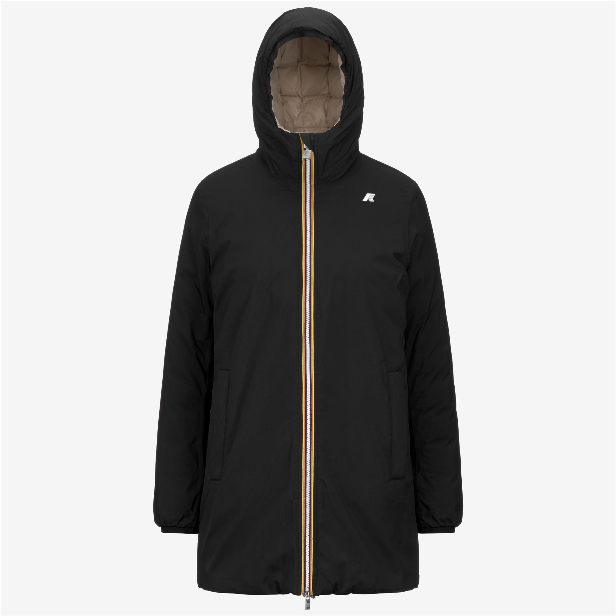 SOPHIE ST THERMO REVERSIBLE - Jackets - Mid - Woman - BLACK P-BEIGE G