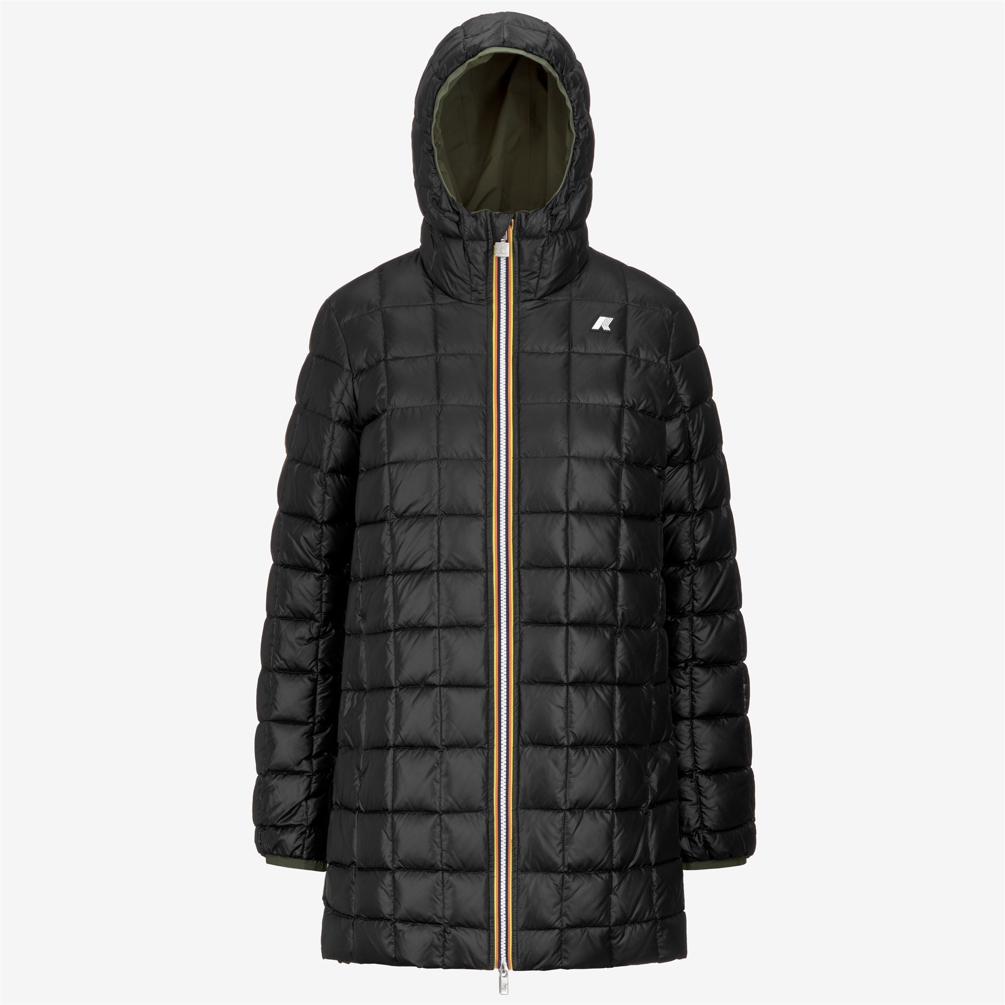 SOPHIE ST THERMO REVERSIBLE - Jackets - Mid - Woman - GREEN C-BLACK P