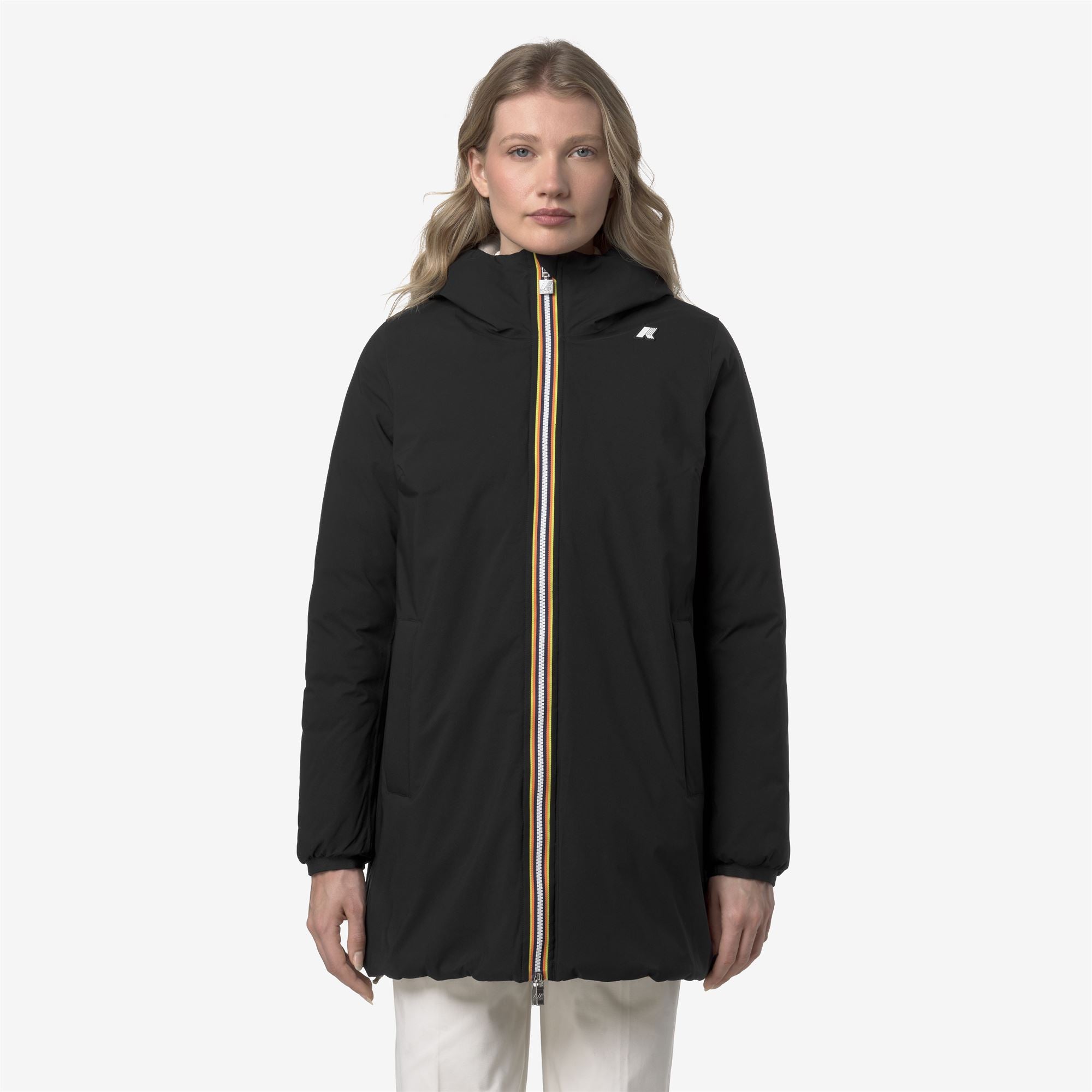 SOPHIE ST THERMO REVERSIBLE - Jackets - Mid - Woman - BLACK PURE-BEIGE CASHMERE