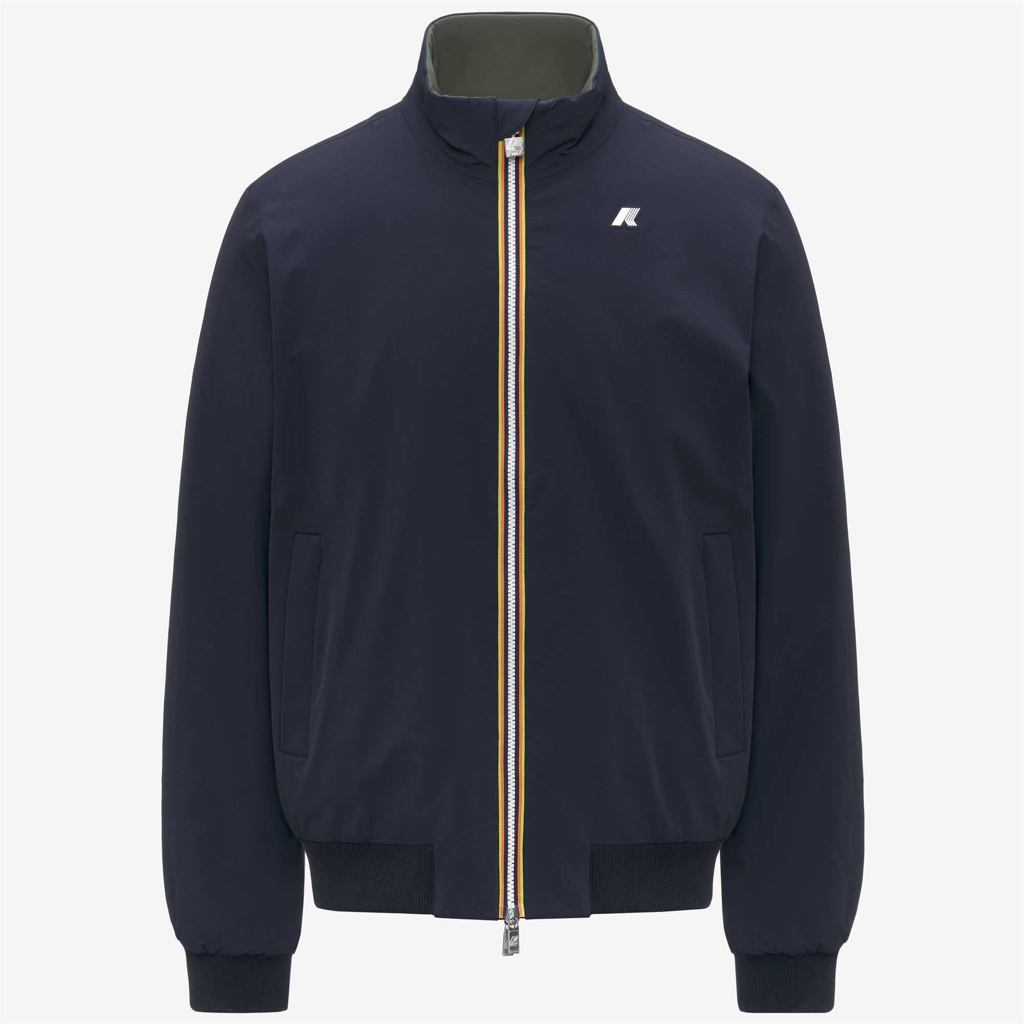 ARSENE ST WARM REVERSIBLE - Jackets - Short - Man - BLUE DEPTH-GREEN BLACKISH