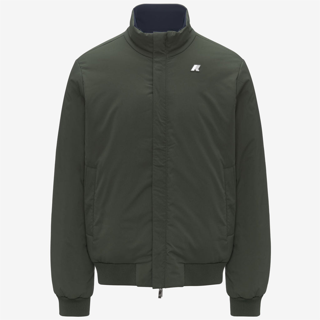ARSENE ST WARM REVERSIBLE - Jackets - Short - Man - BLUE DEPTH-GREEN BLACKISH
