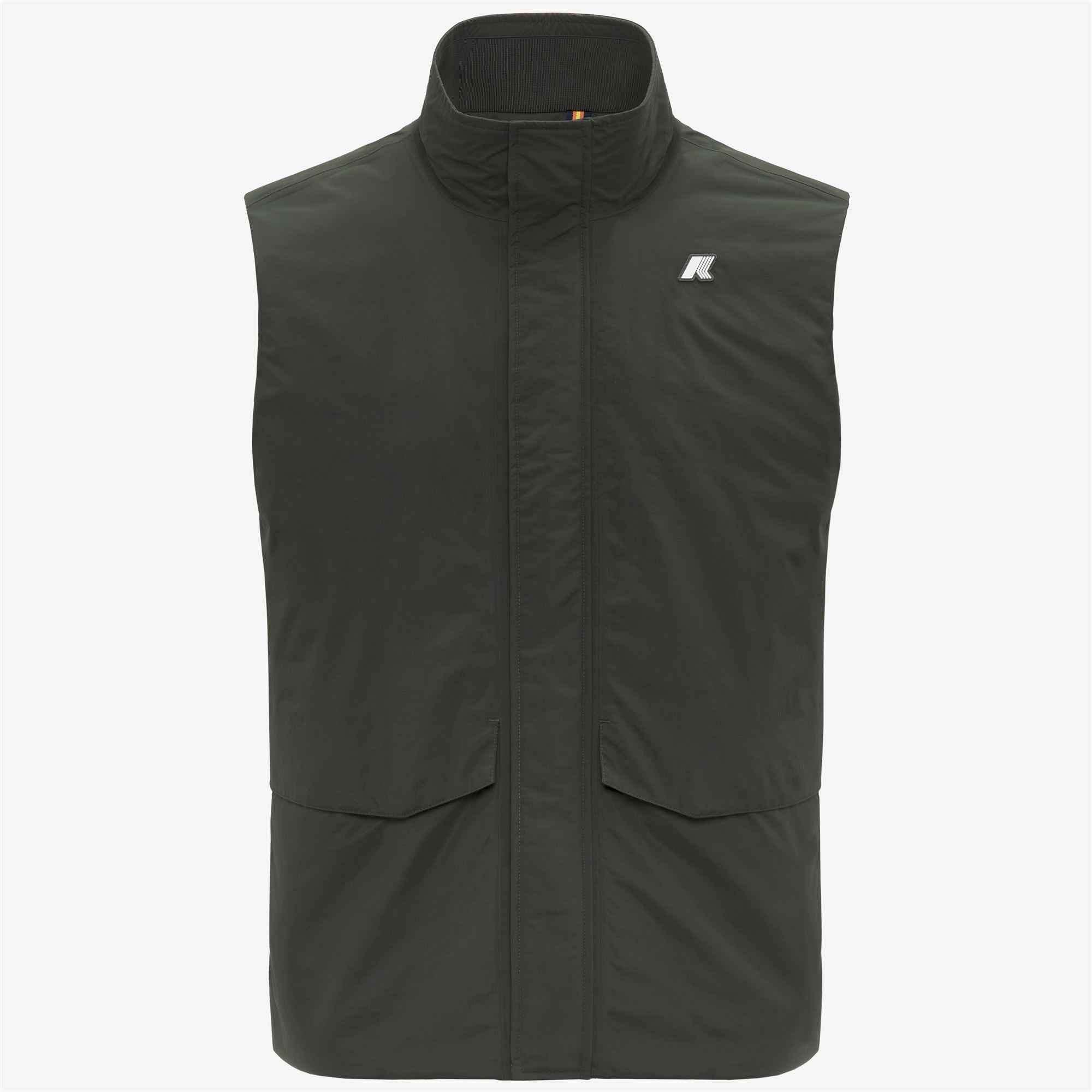 VALEN WARM OTTOMAN - Jackets - Vest - Man - GREEN BLACKISH