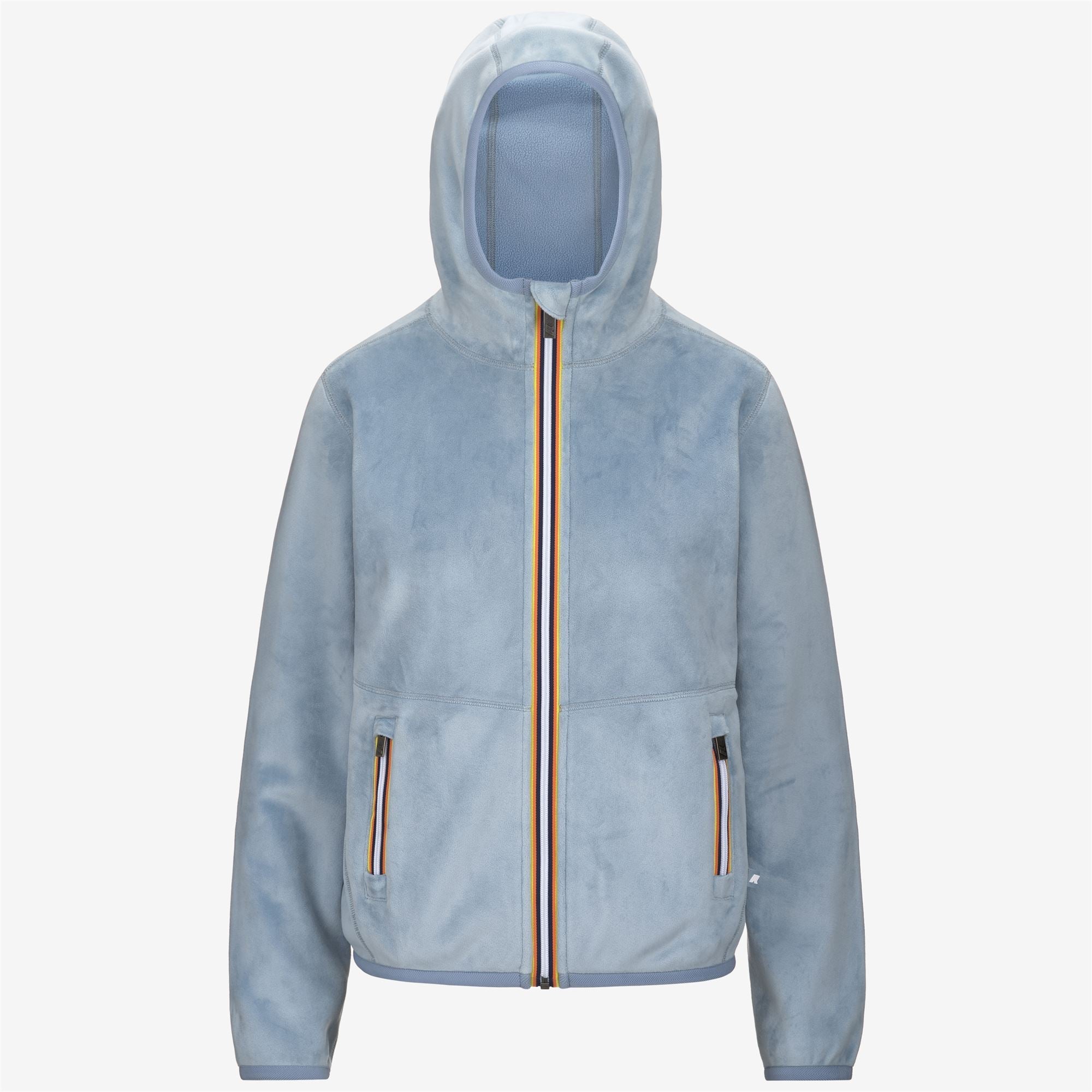 LILY VELOUR POLAR REVERSIBLE - Fleece - Jacket - Woman - BLUE A-BLUE A
