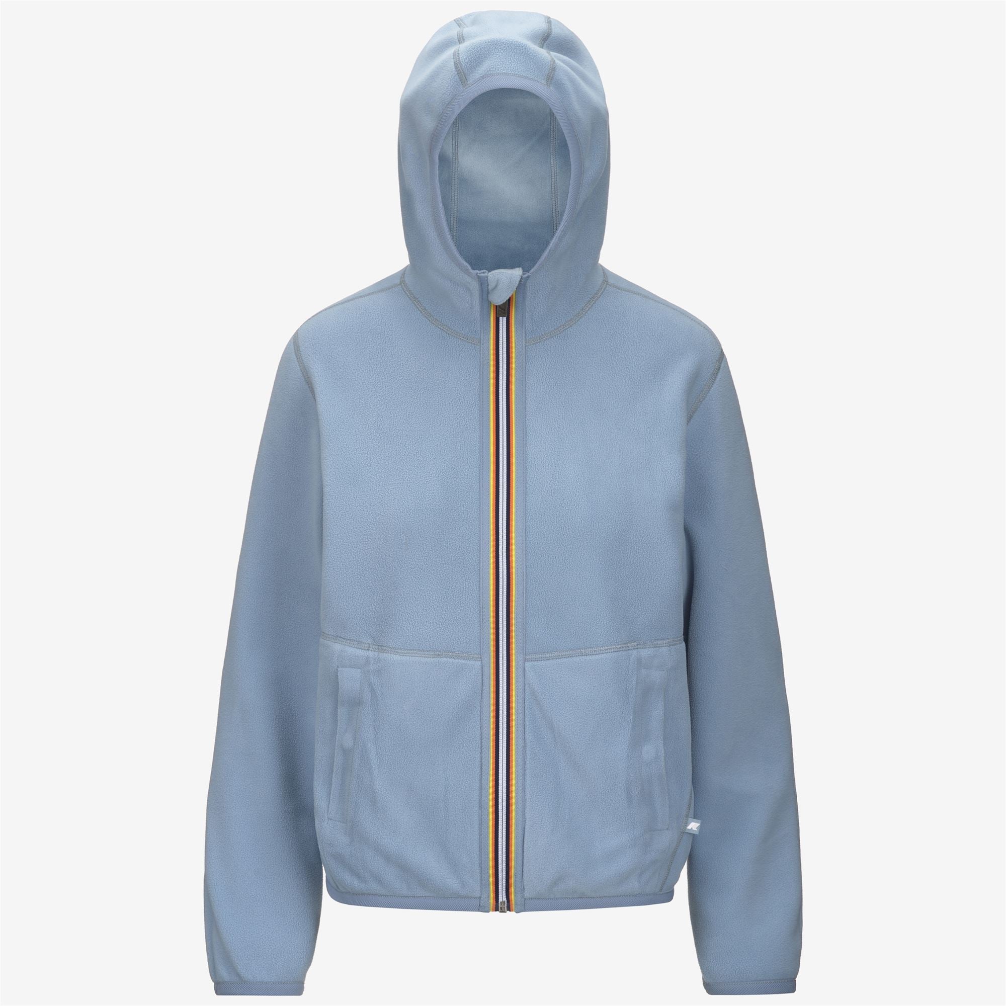 LILY VELOUR POLAR REVERSIBLE - Fleece - Jacket - Woman - BLUE A-BLUE A