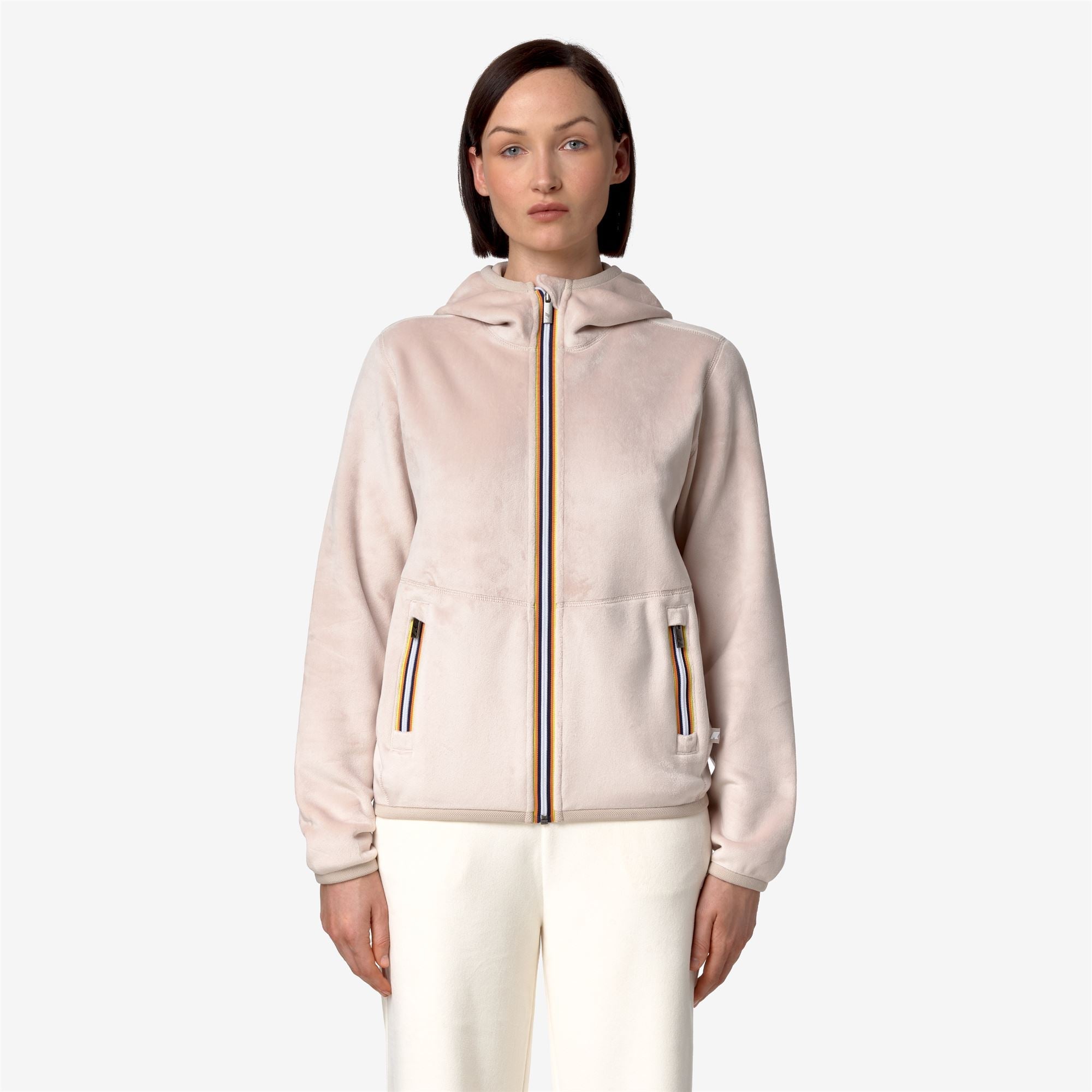 LILY VELOUR POLAR REVERSIBLE - Fleece - Jacket - Woman - PINK TINT-PINK TINT