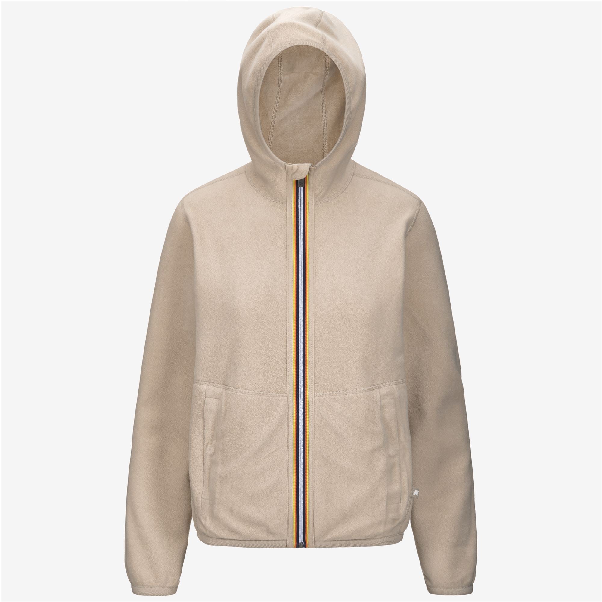 LILY VELOUR POLAR REVERSIBLE - Fleece - Jacket - Woman - BEIGE GREY-BEIGE GREY