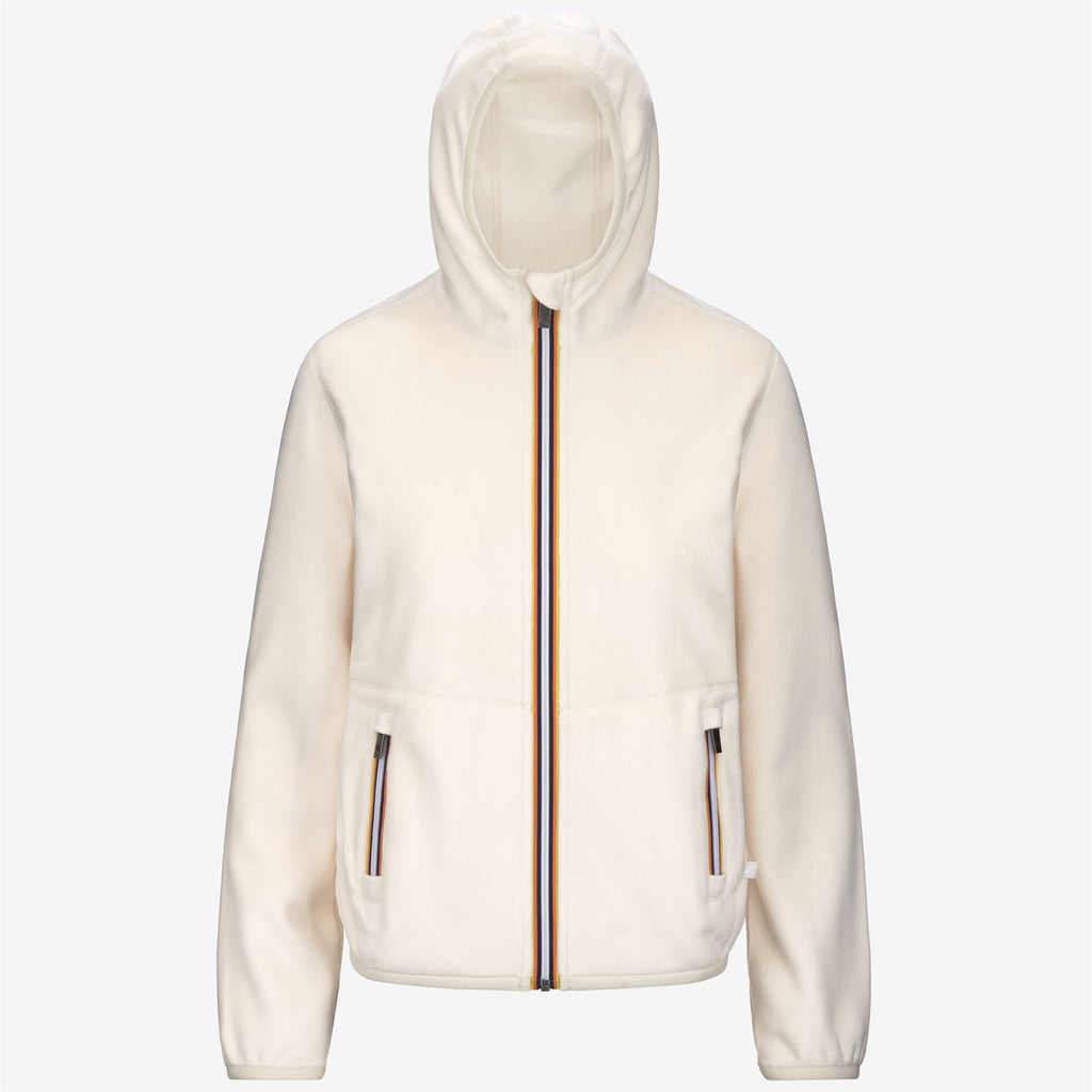 LILY VELOUR POLAR REVERSIBLE - Fleece - Jacket - Woman - WHITE G-WHITE G