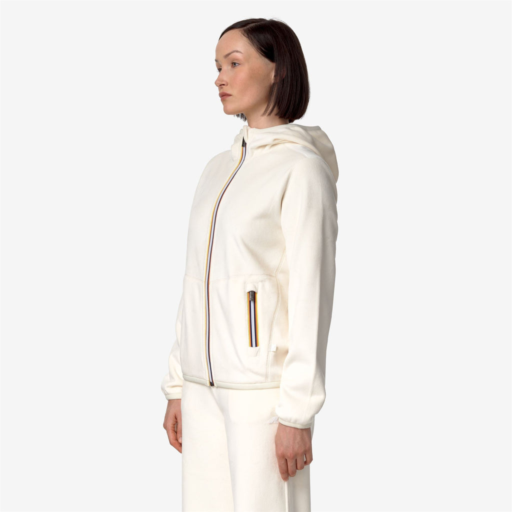 LILY VELOUR POLAR REVERSIBLE - Fleece - Jacket - Woman - WHITE G-WHITE G