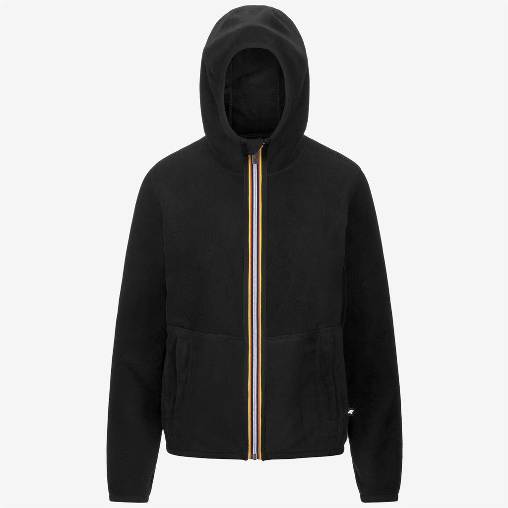 LILY VELOUR POLAR REVERSIBLE - Fleece - Jacket - Woman - BLACK P-BLACK P