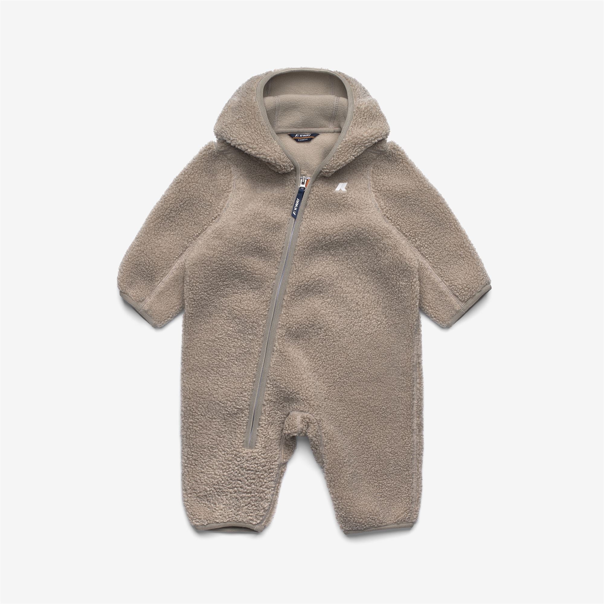 E. JANNETTE POLAR - Sport Suits - Romper - Kid unisex - BEIGE CASHMERE-BEIGE CASHMERE