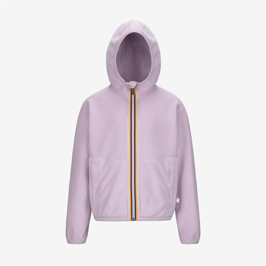 P. LILY VELOUR POLAR REVERSIBLE - Fleece - Jacket - Girl - VIOLET LT LILAC