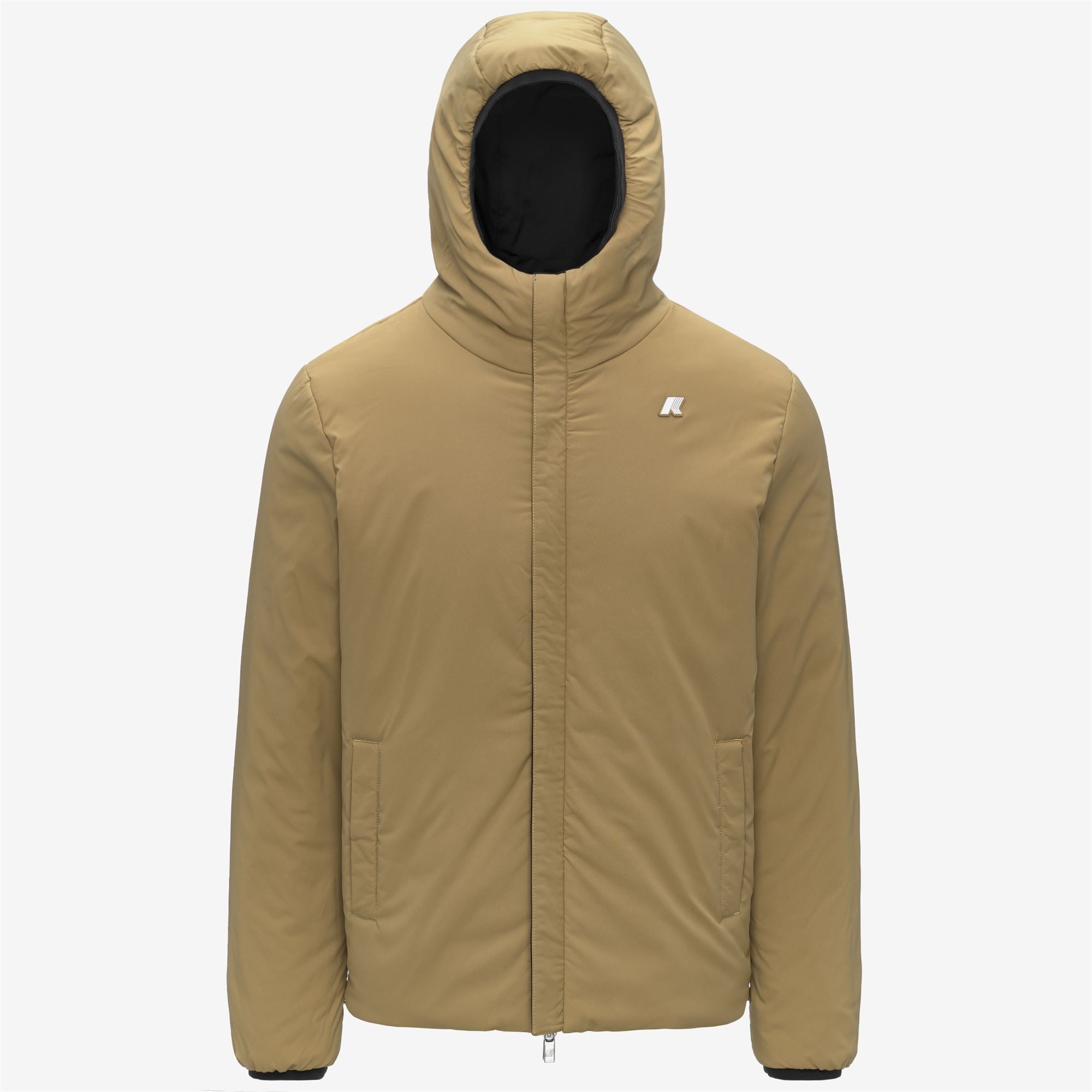 JACK ST WARM REVERSIBLE - Jackets - Short - Man - BLACK PURE-BEIGE SEED