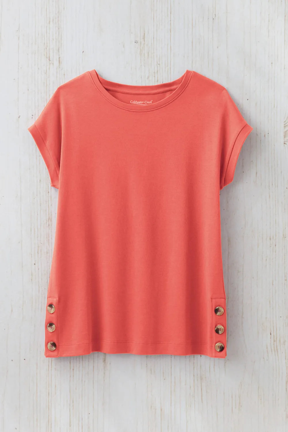 #BestCottonTM Side-Button Tunic