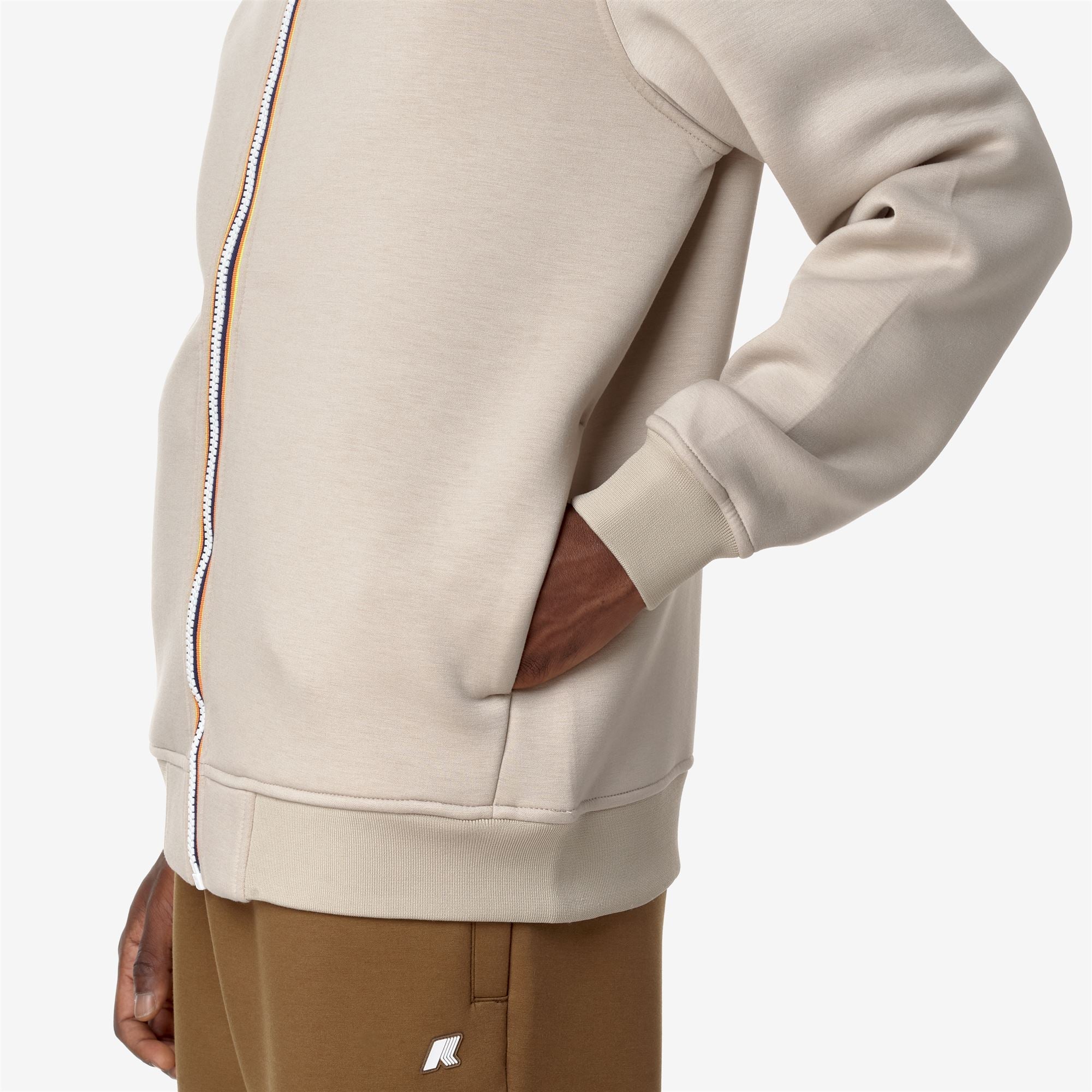 RAINER SPACER - Fleece - Jacket - Man - BEIGE GREY