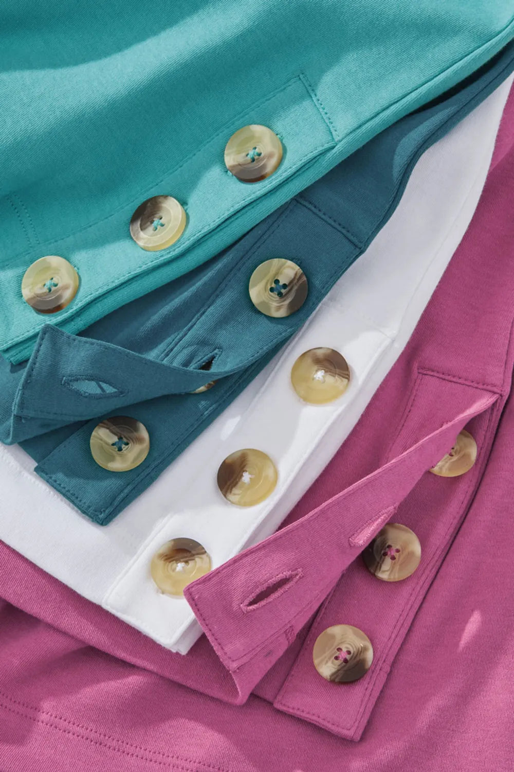 #BestCottonTM Side-Button Tunic