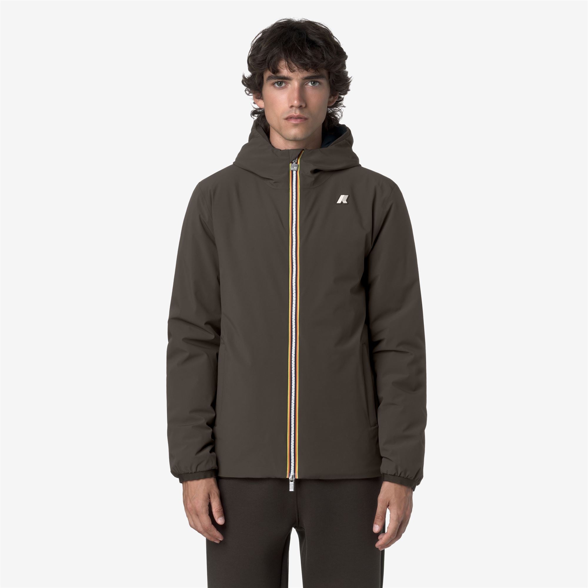 JACK ST WARM REVERSIBLE - Jackets - Short - Man - BLACK OLIVE-BLUE DEPTH