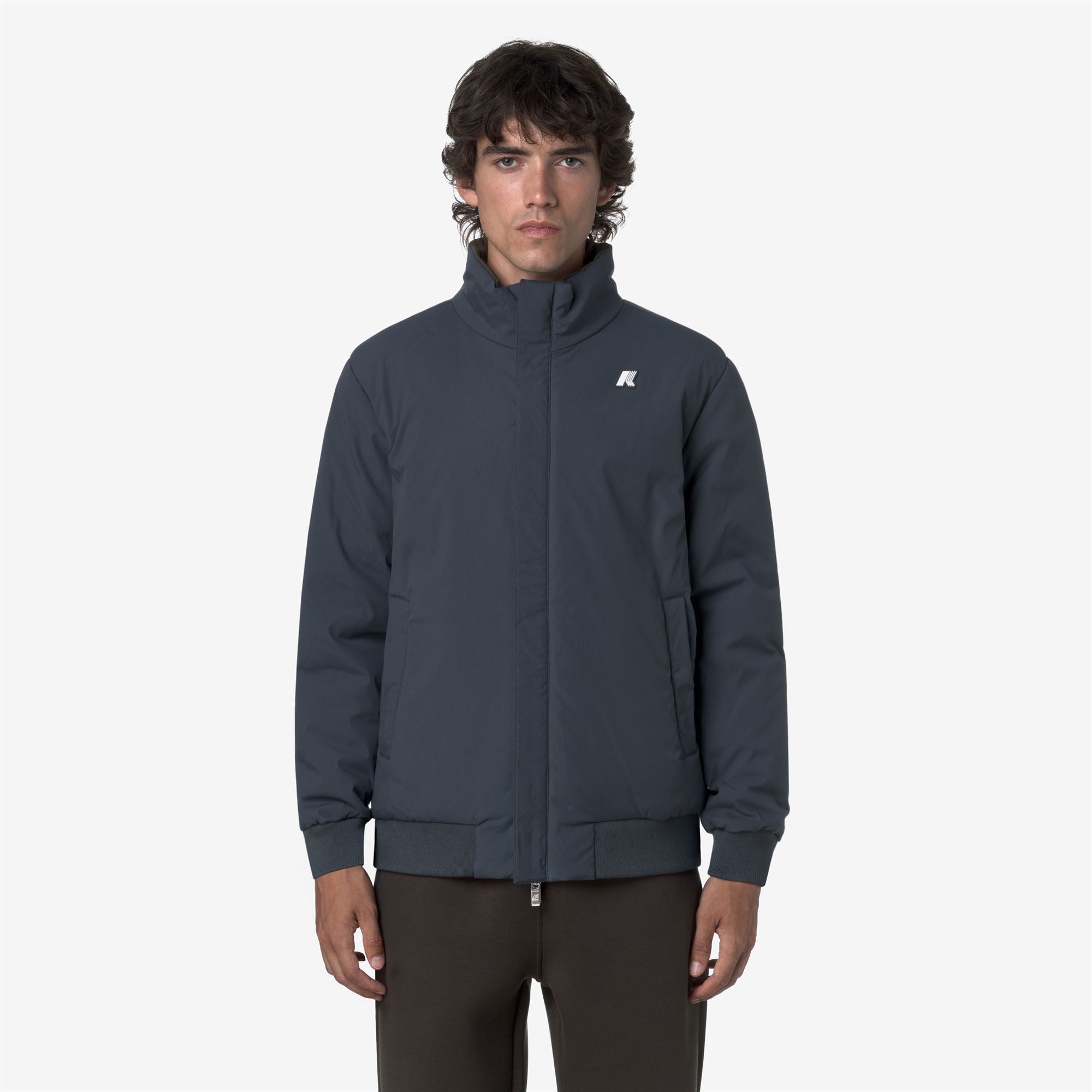ARSENE ST WARM REVERSIBLE - Jackets - Short - Man - BLACK OLIVE-BLUE AIRFORCE