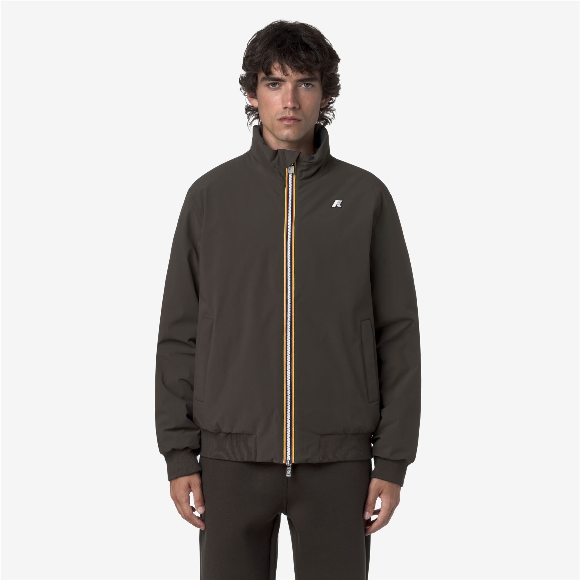 ARSENE ST WARM REVERSIBLE - Jackets - Short - Man - BLACK OLIVE-BLUE AIRFORCE