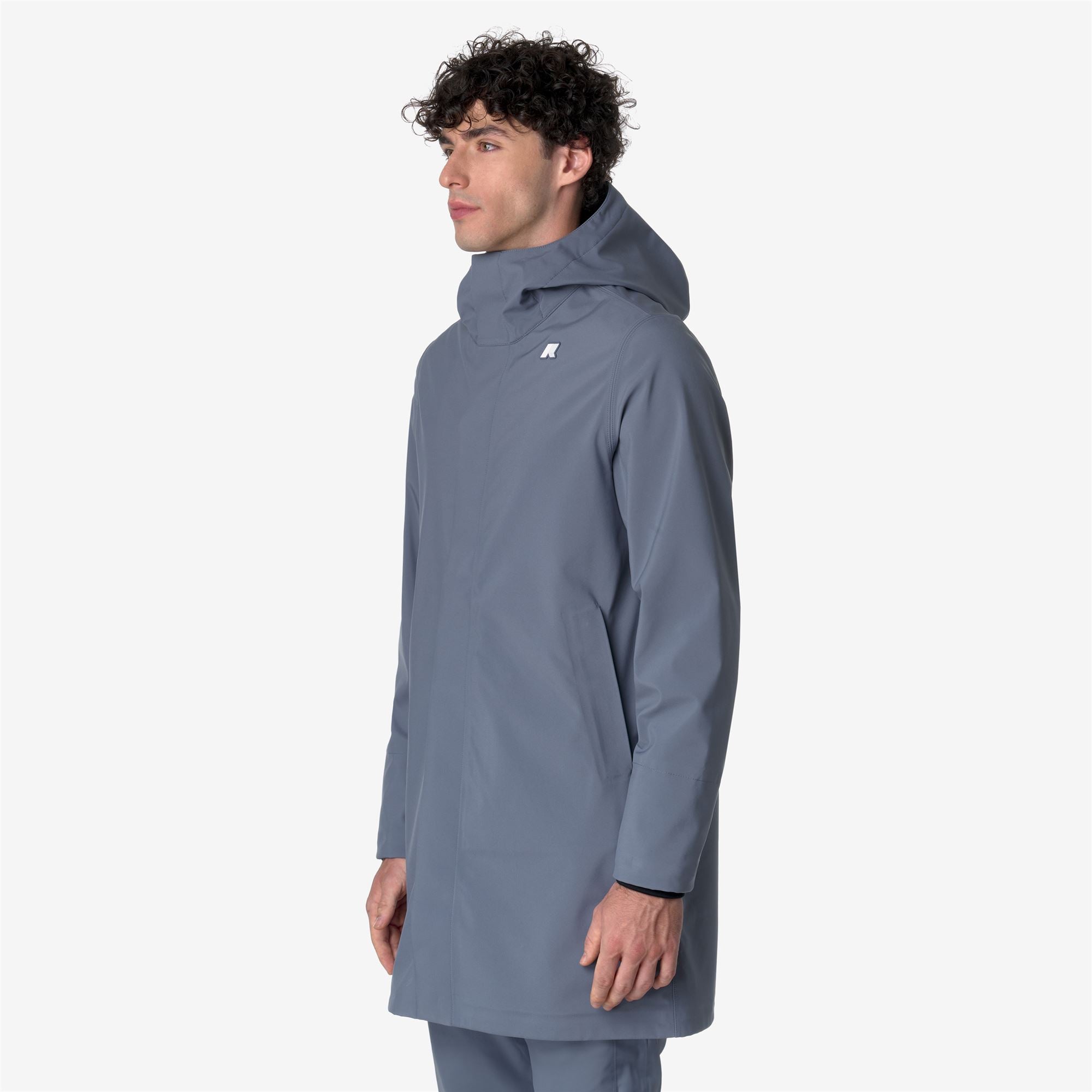 THOMAS BONDED - Jackets - Long - Man - GREY BLUE A-BLUE D