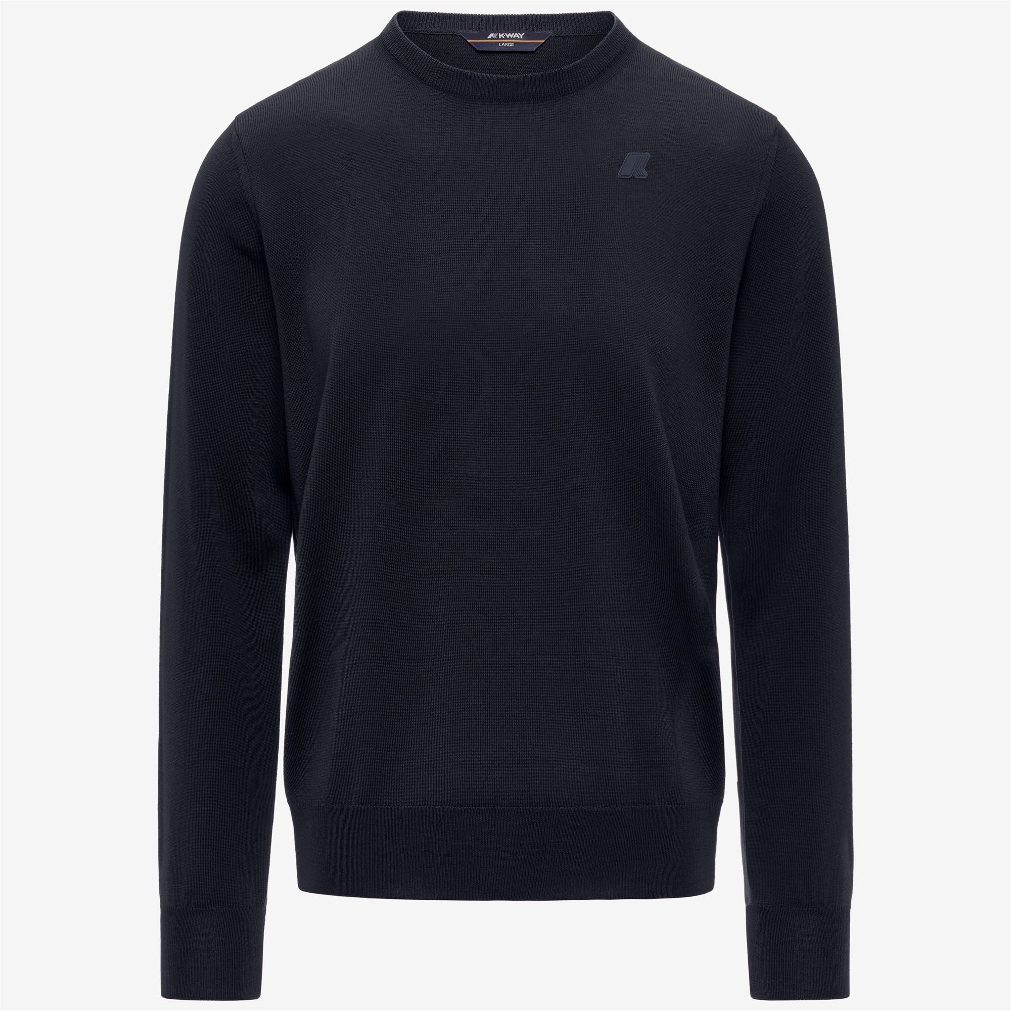 SEBASTIEN MERINO - KNITWEAR - Pull Over - Man - BLUE DEPTH