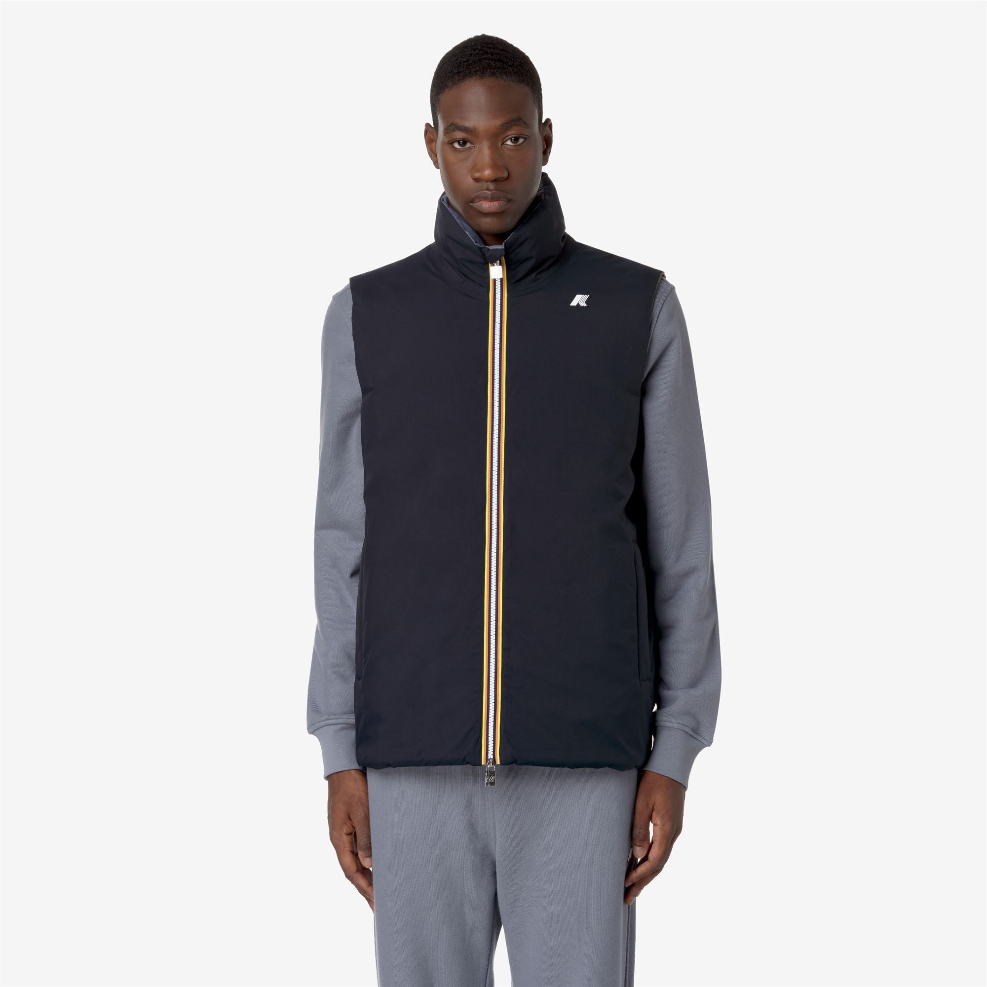 VALEN ST THERMO REVERSIBLE - Jackets - Short - Man - BLUE D-GREY BLUE A