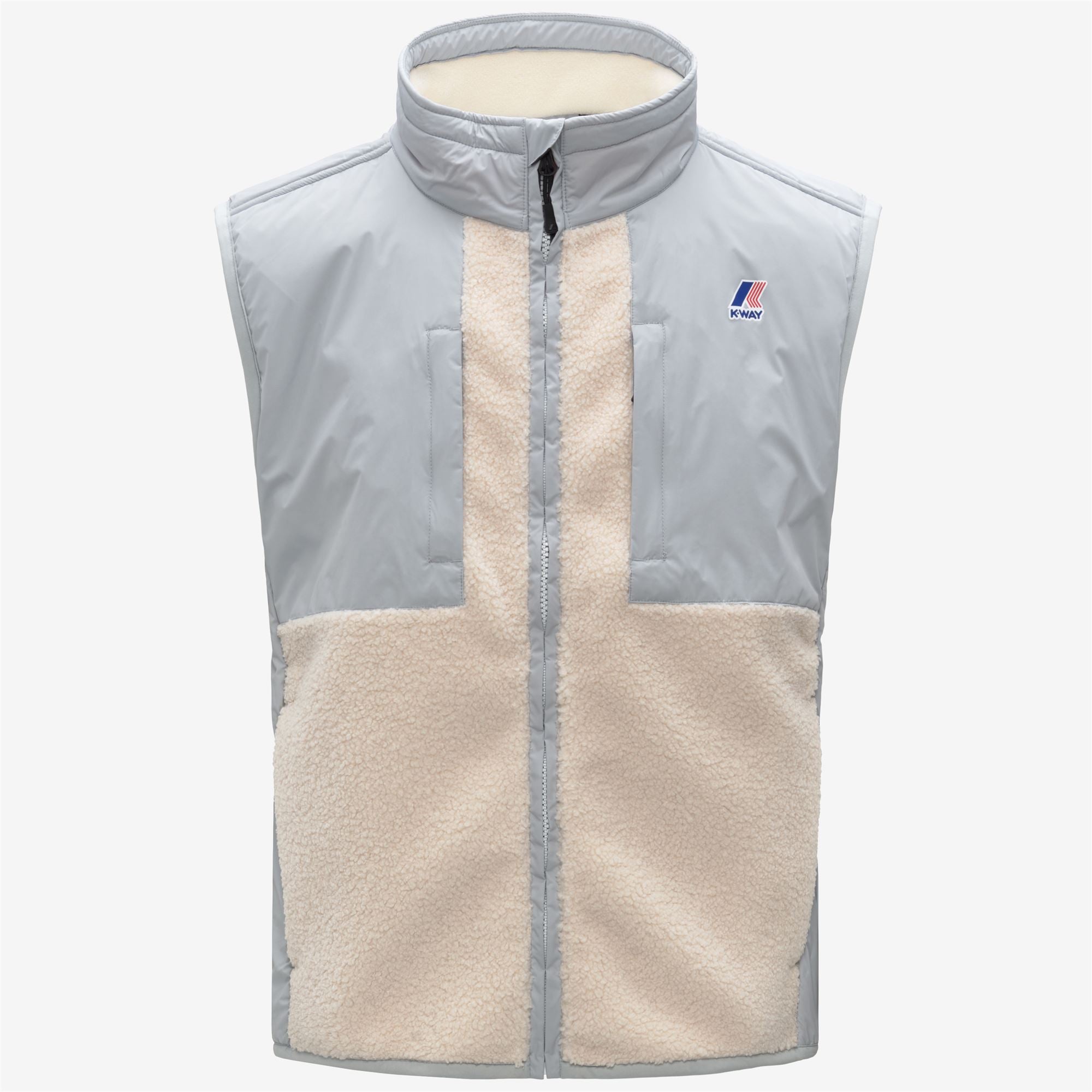 VITAL 4.0 ORSETTO - Fleece - Vest - Unisex - GREY-ECRU