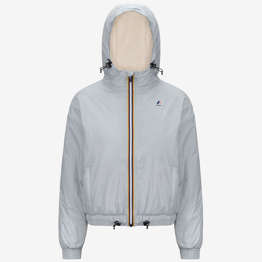 LE VRAI 4.0 ALBINE ORSETTO - Jackets - Short - Woman - GREY