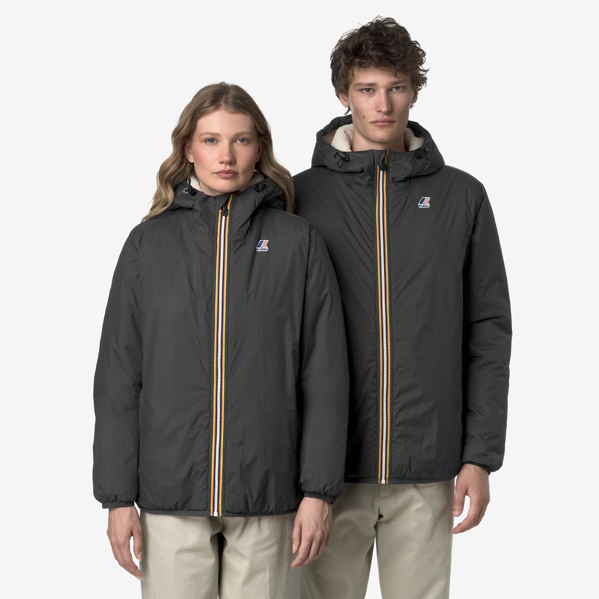 LE VRAI 4.0 CLAUDE ORSETTO - Jackets - Mid - Unisex - GREY SHADOW DK