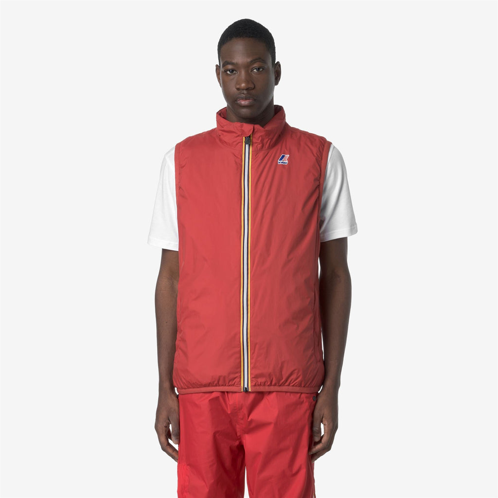 LE VRAI 4.0 ROULAND WARM - Jackets - Vest - Unisex - RED JASPER
