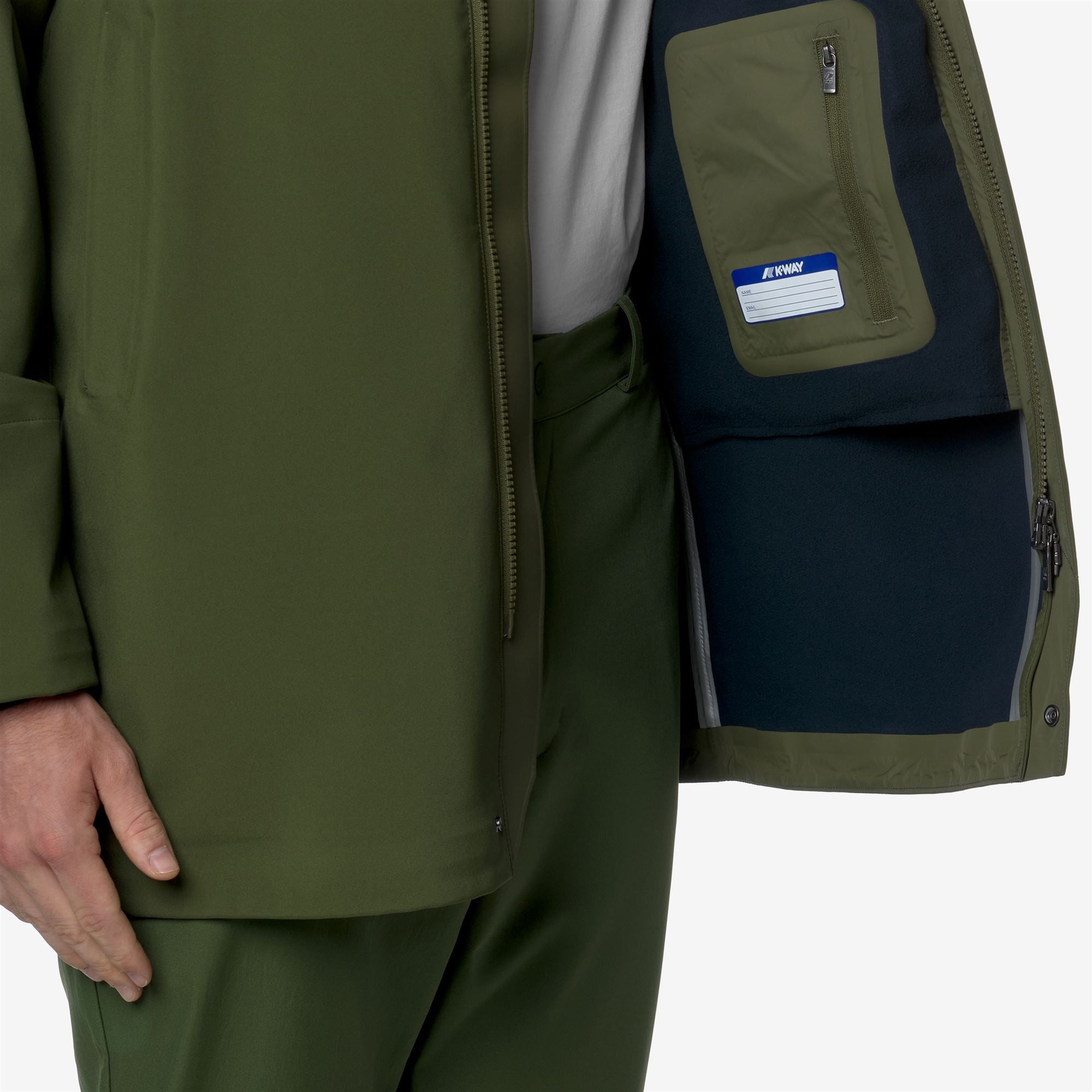 DUKE BONDED - Jackets - Mid - Man - GREEN C-BLUE D