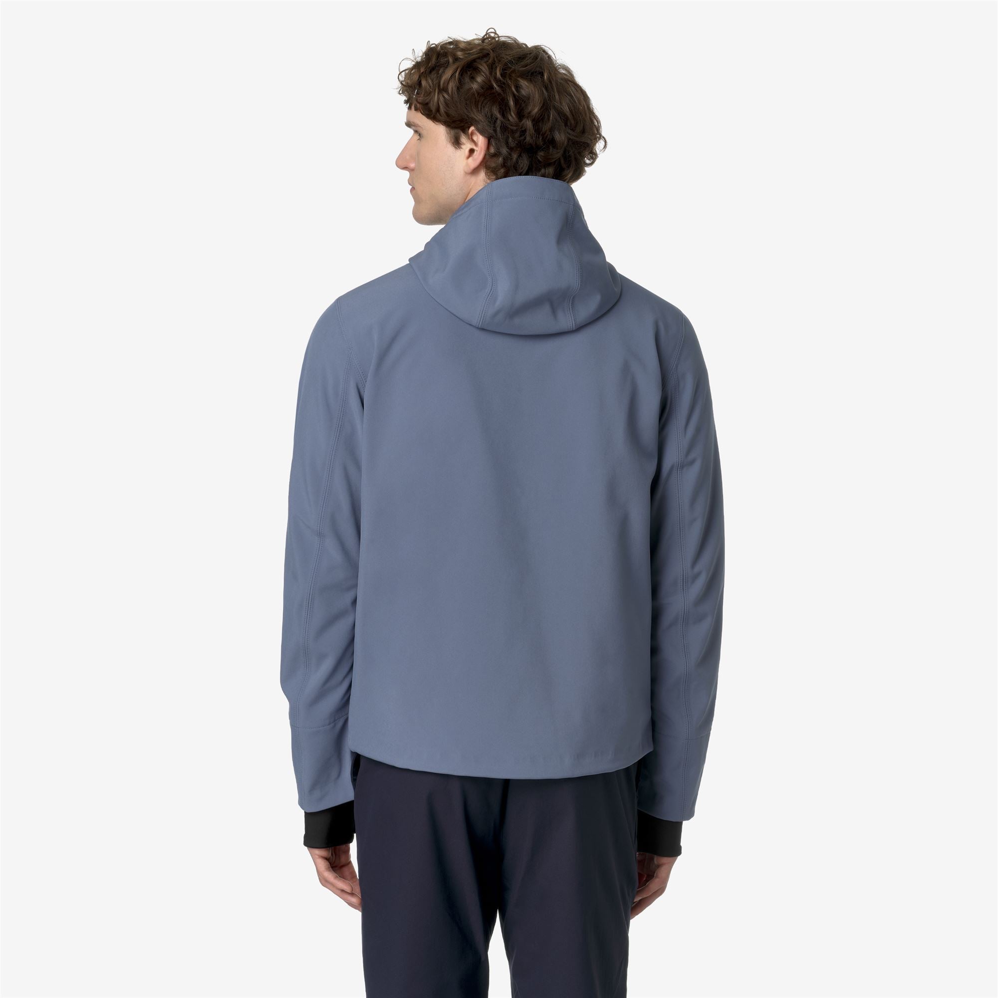 JACKO BONDED - Jackets - Short - Man - GREY BLUE A-BLUE D