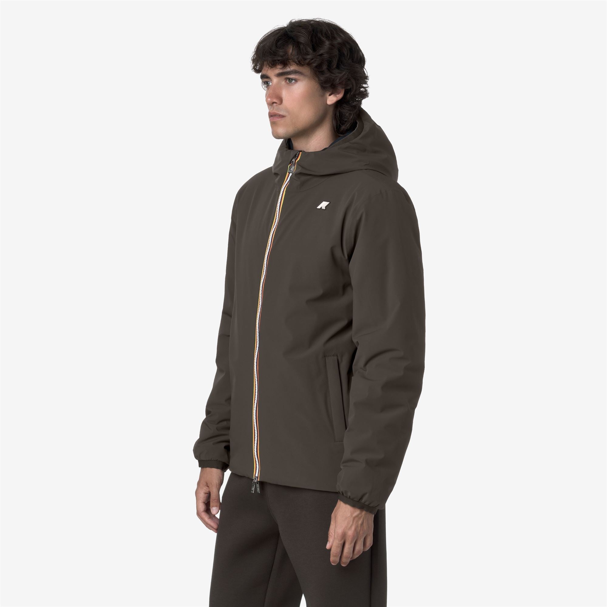 JACK ST WARM REVERSIBLE - Jackets - Short - Man - BLACK OLIVE-BLUE DEPTH
