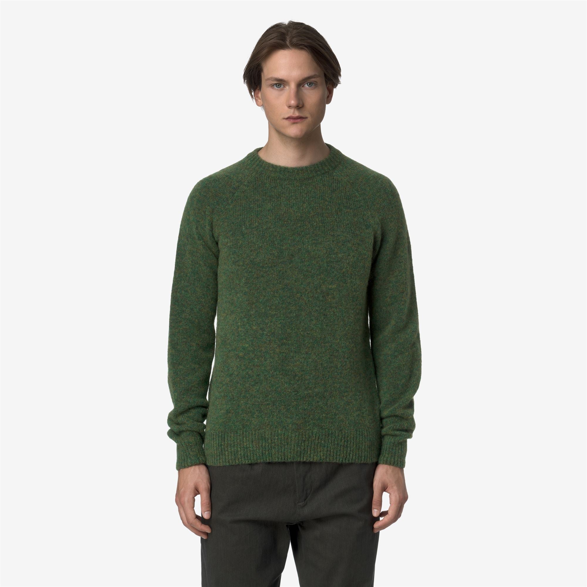 RENOULT - KNITWEAR - Pull Over - Man - GREEN MIX