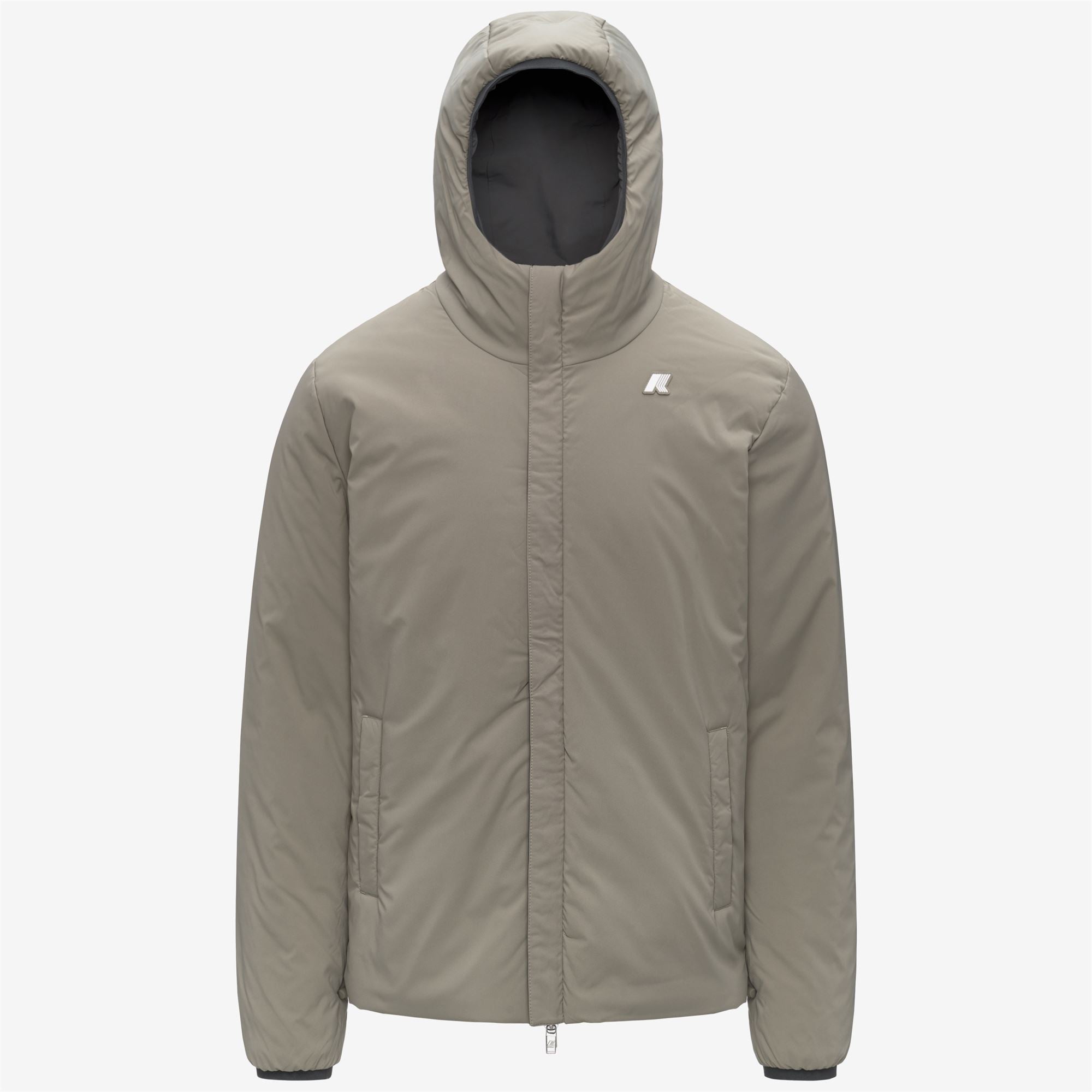 JACK ST WARM REVERSIBLE - Jackets - Short - Man - GREY SHADOW DK-GREEN OAK