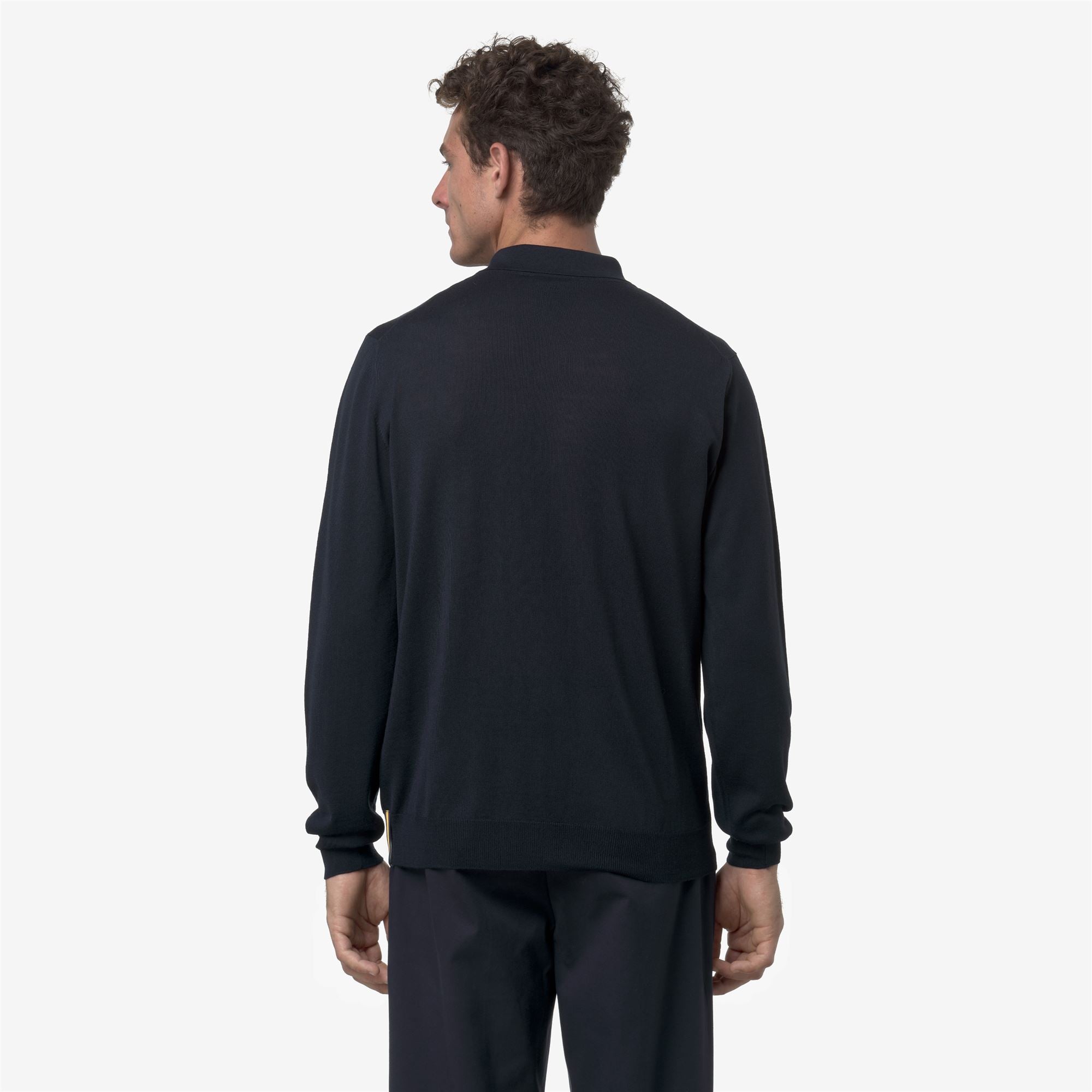 REY WOOL MERINO BLEND - KNITWEAR - Pull Over - Man - BLUE DEPTH