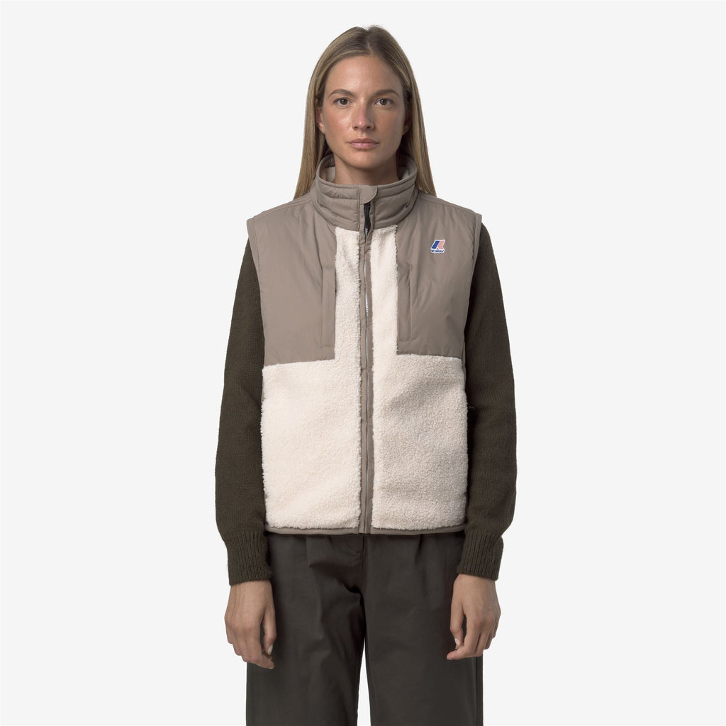 VITAL 4.0 ORSETTO - Fleece - Vest - Unisex - BEIGE TAUPE-ECRU