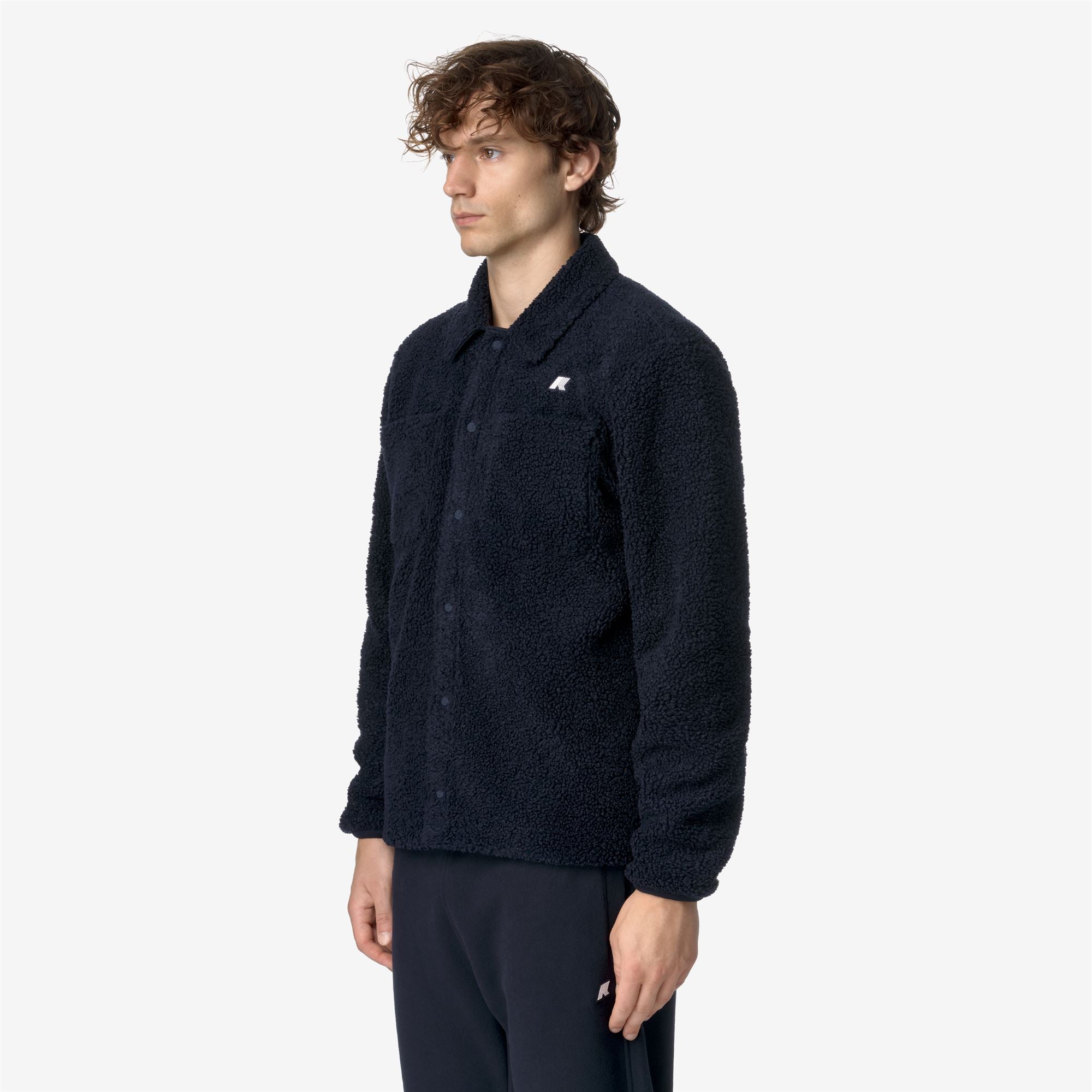 CAMERON SHERPA POLAR - Fleece - Jacket - Man - BLUE DEPTH-BLUE DEPTH
