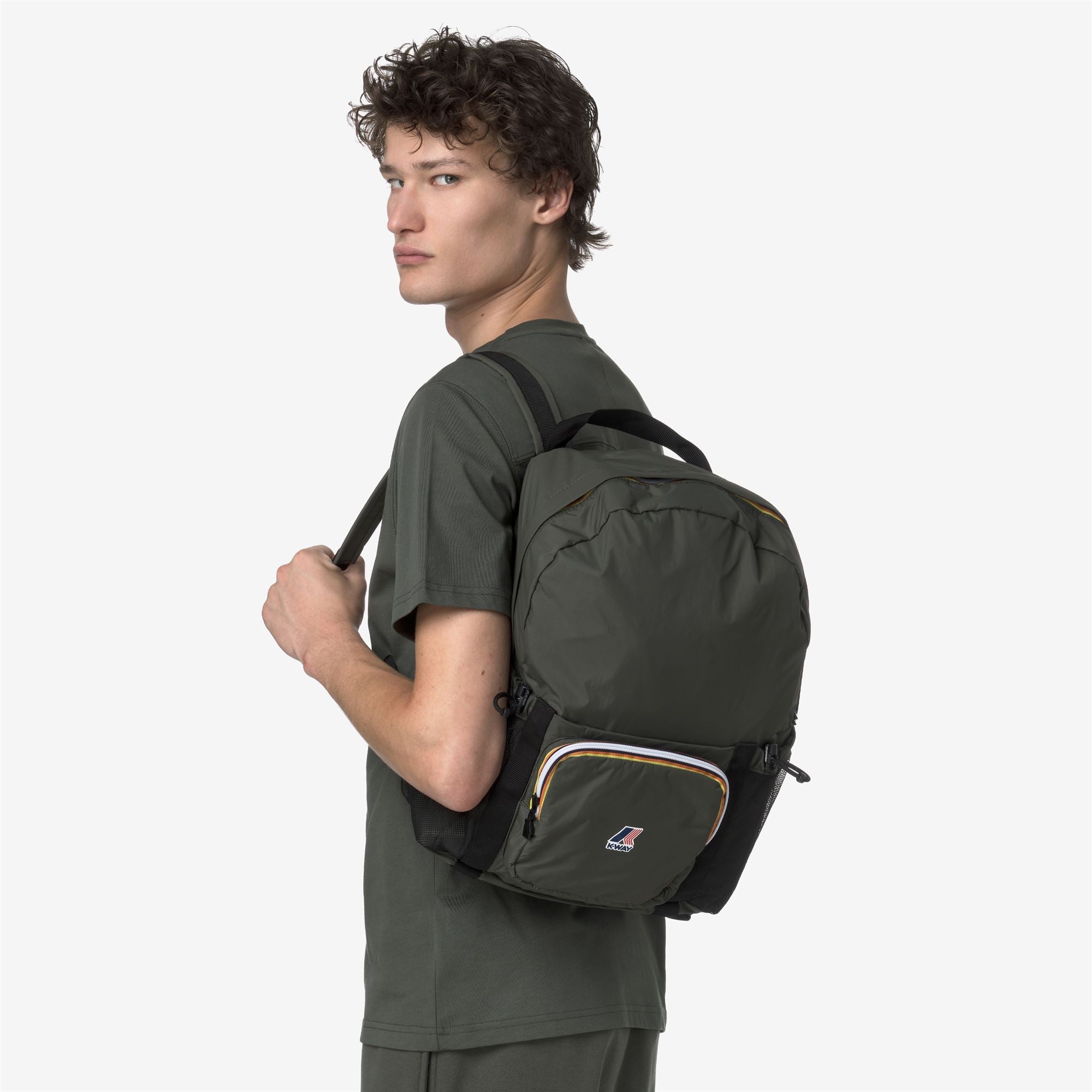 LE VRAI 4.0 MICHEL - Bags - Backpack - Unisex - GREEN BLACKISH
